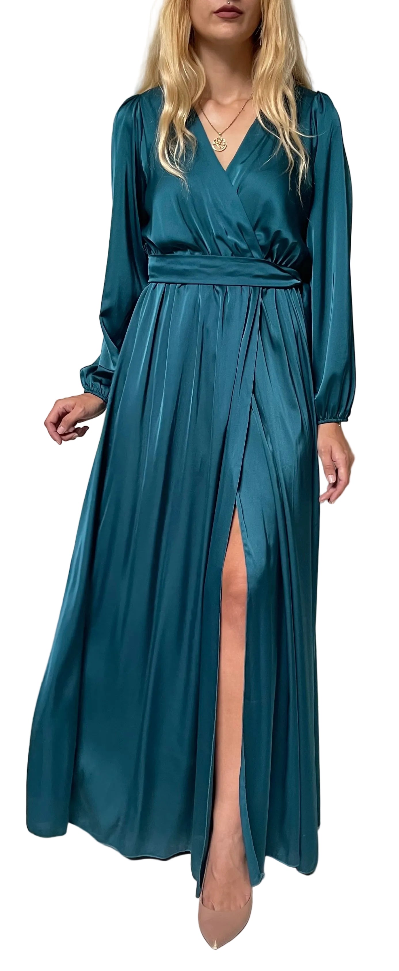 Φόρεμα CHARDONNAY teal