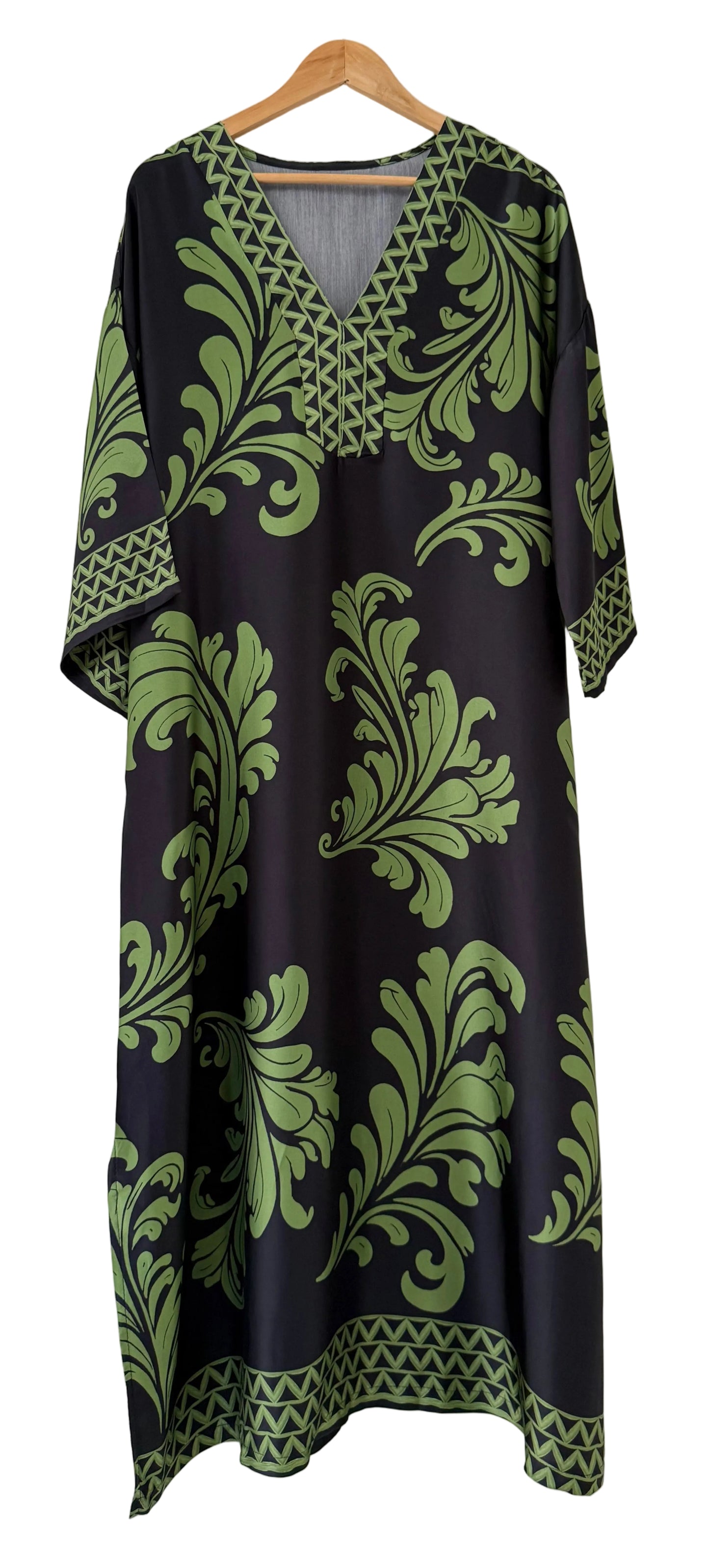 Φόρεμα CASSANDRA black/green