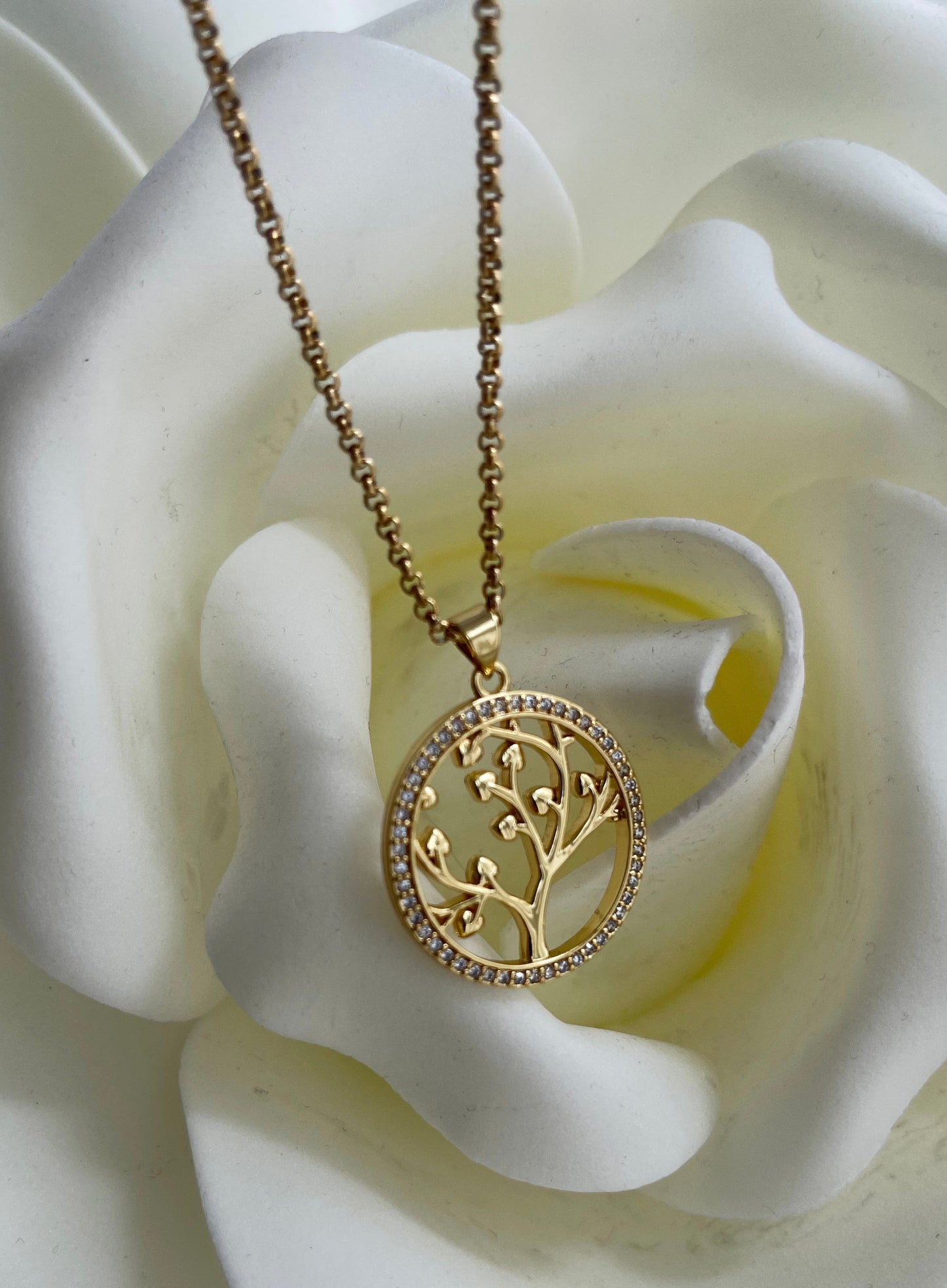 Κολιέ tree gold
