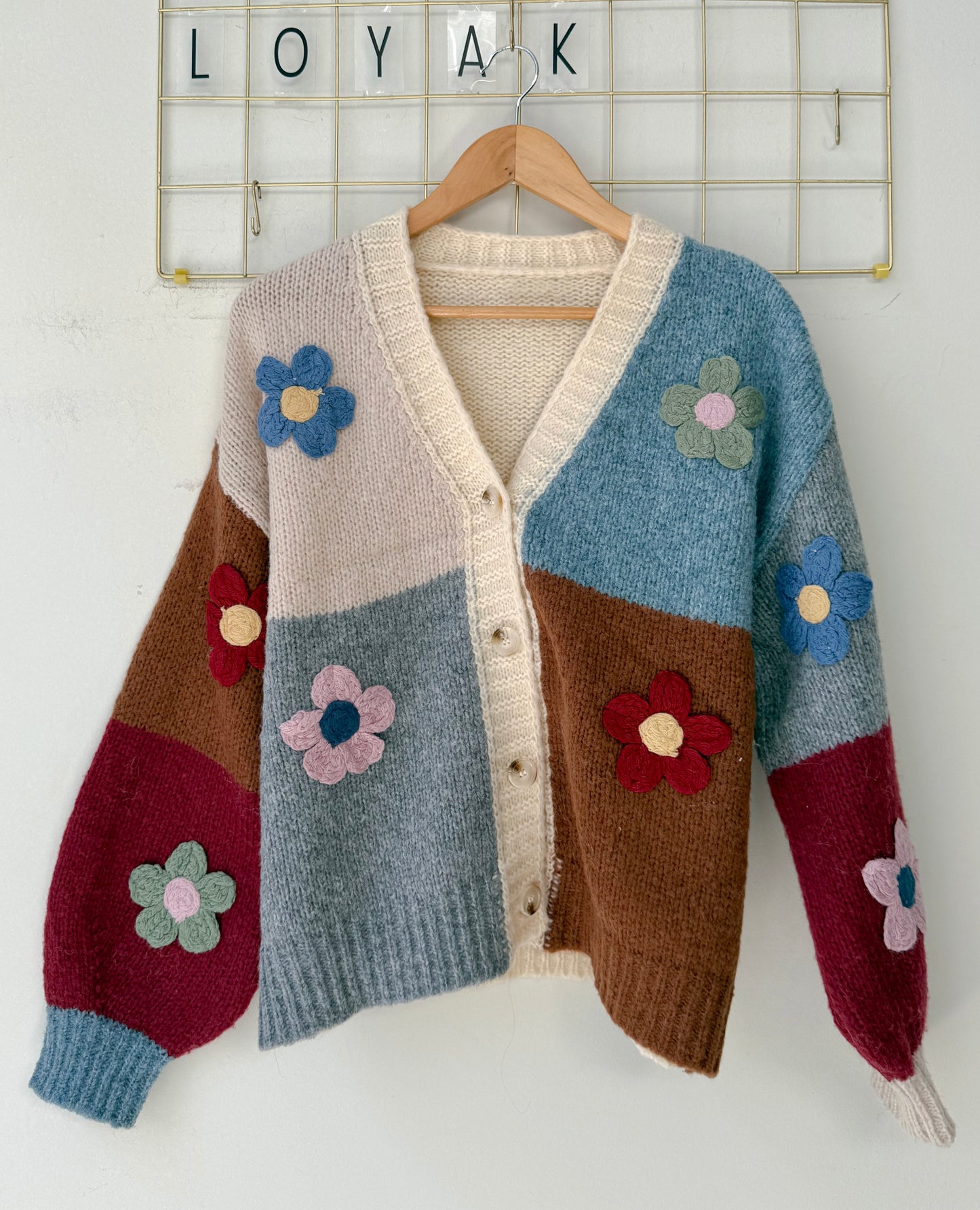 Ζακέτα πλεκτή GARDE flowers