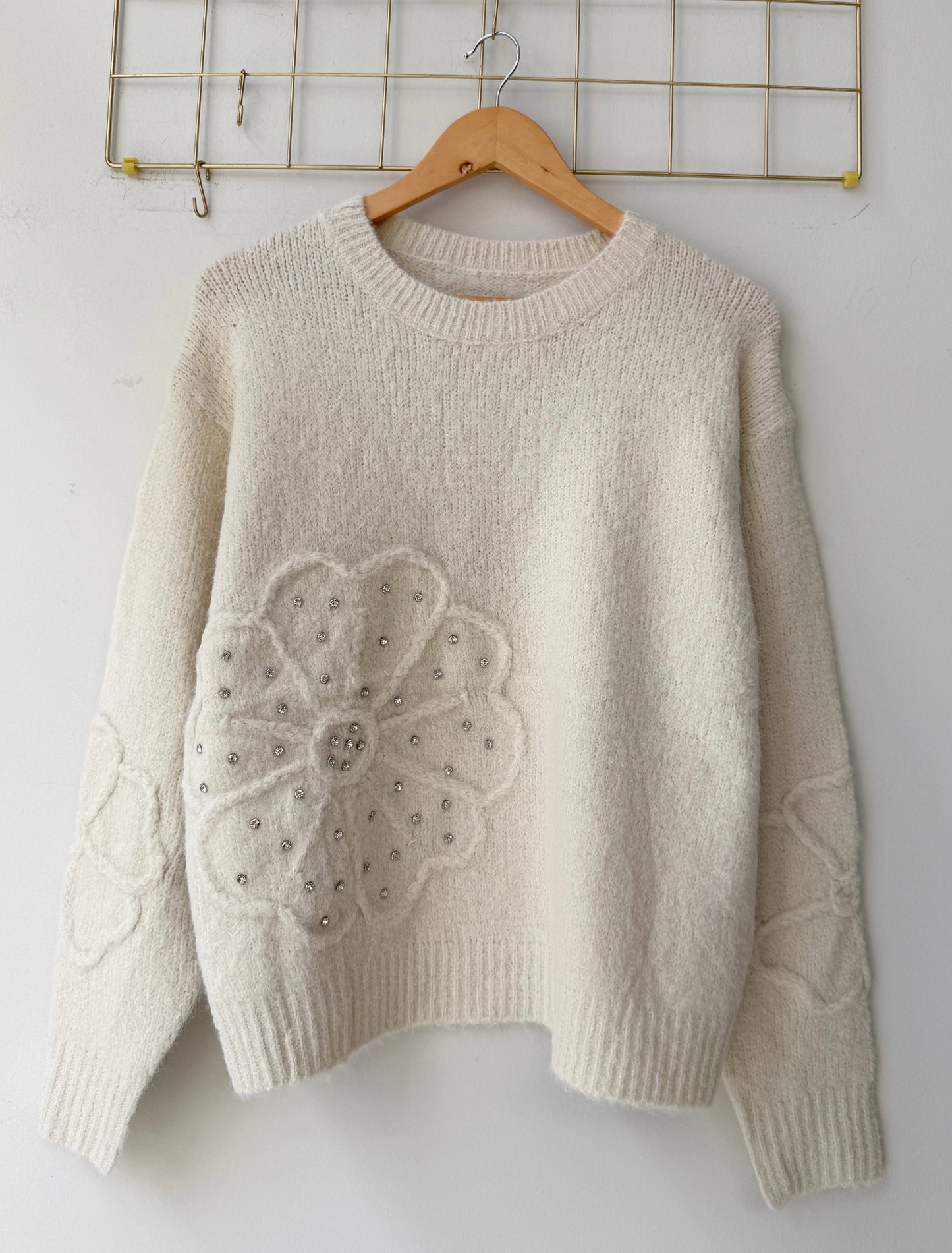 Πουλόβερ CAMELIA ecru