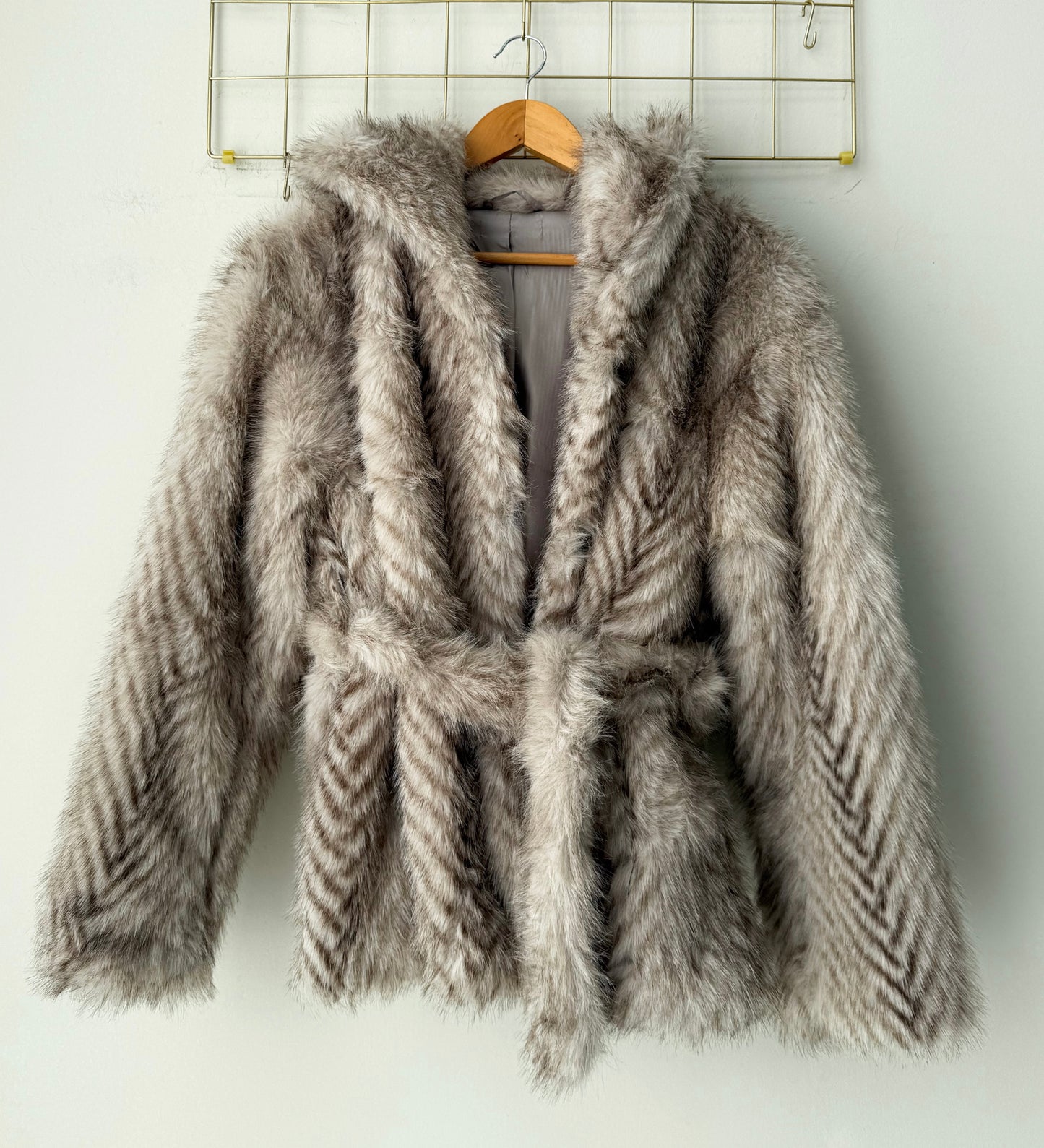 Γούνα BAKONIA eco brown/ecru