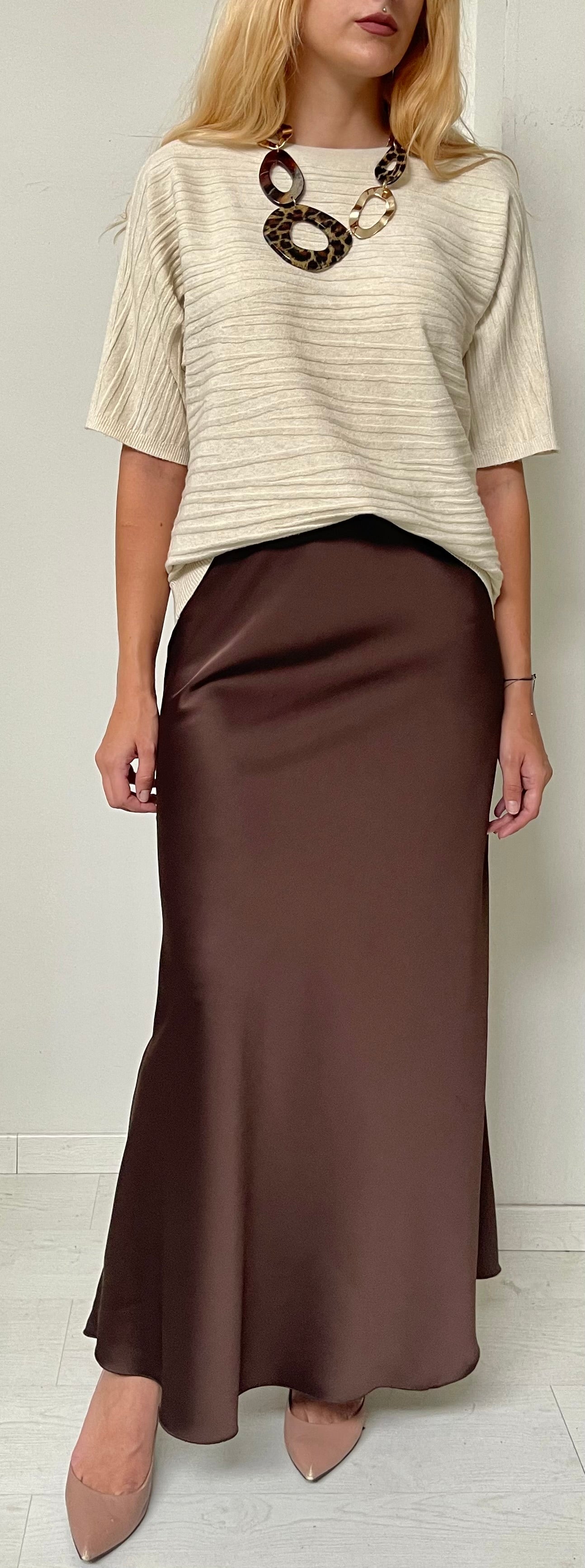 Φούστα CANDLE brown