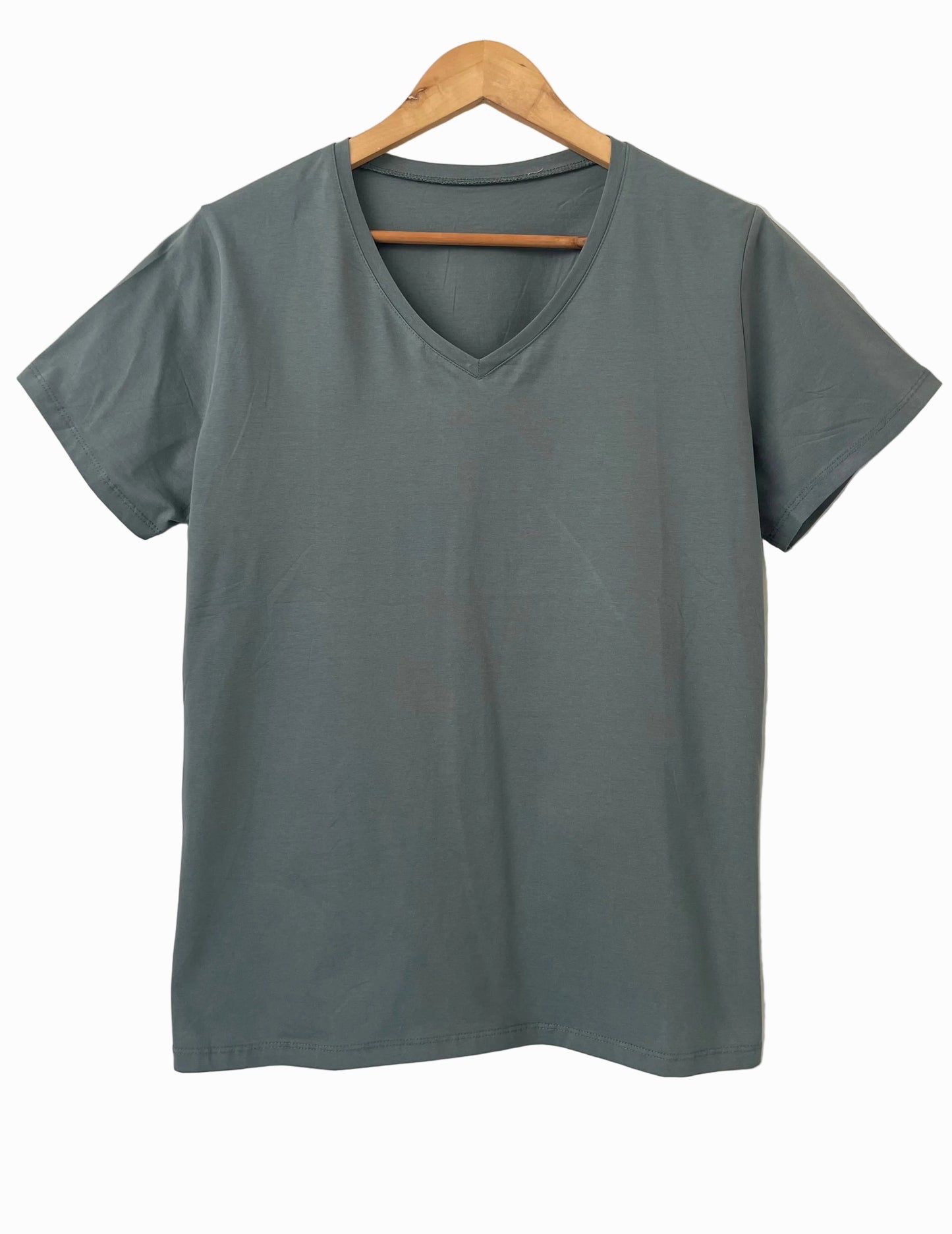 T-shirt BASIC V khaki