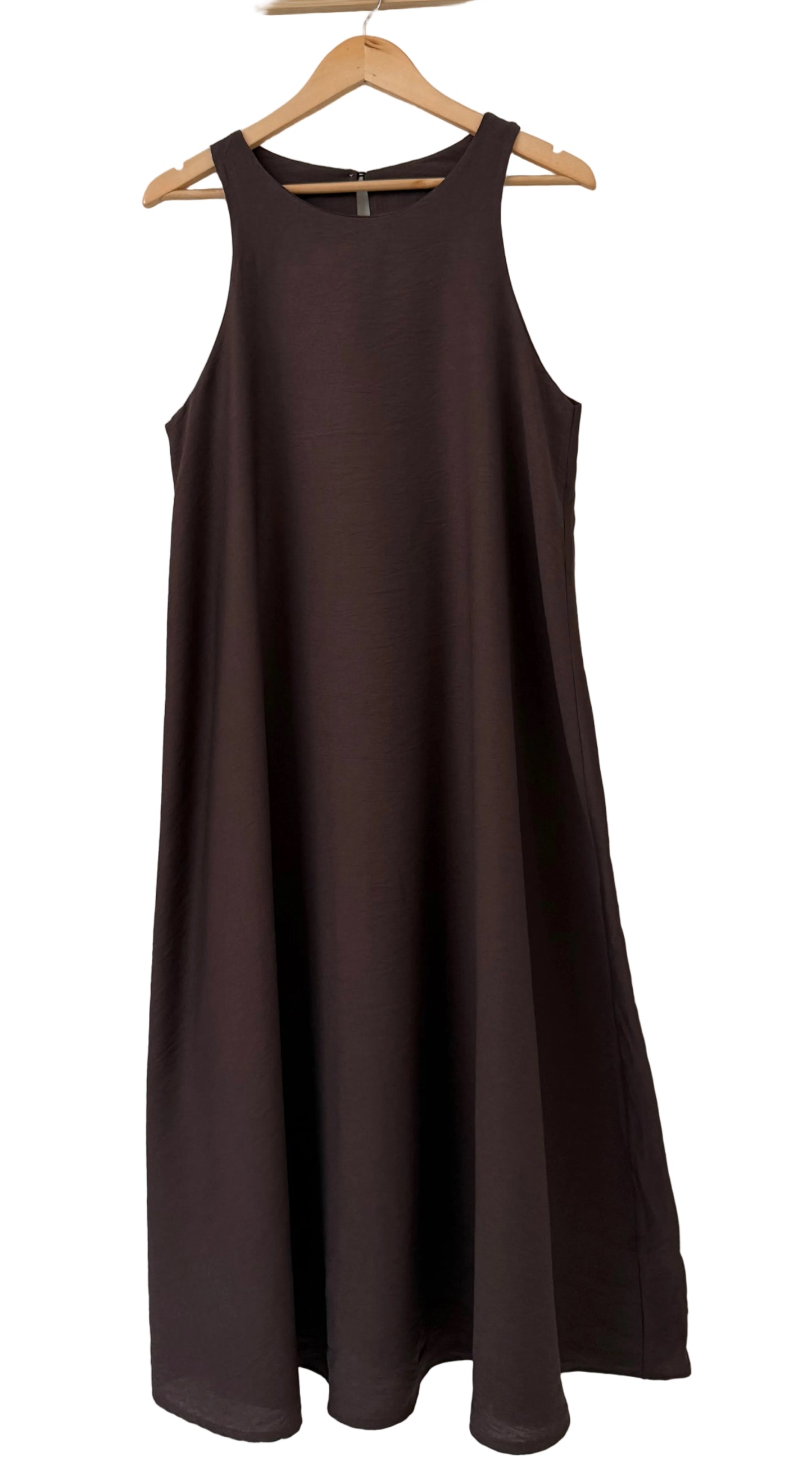 Φόρεμα midi SANIA brown