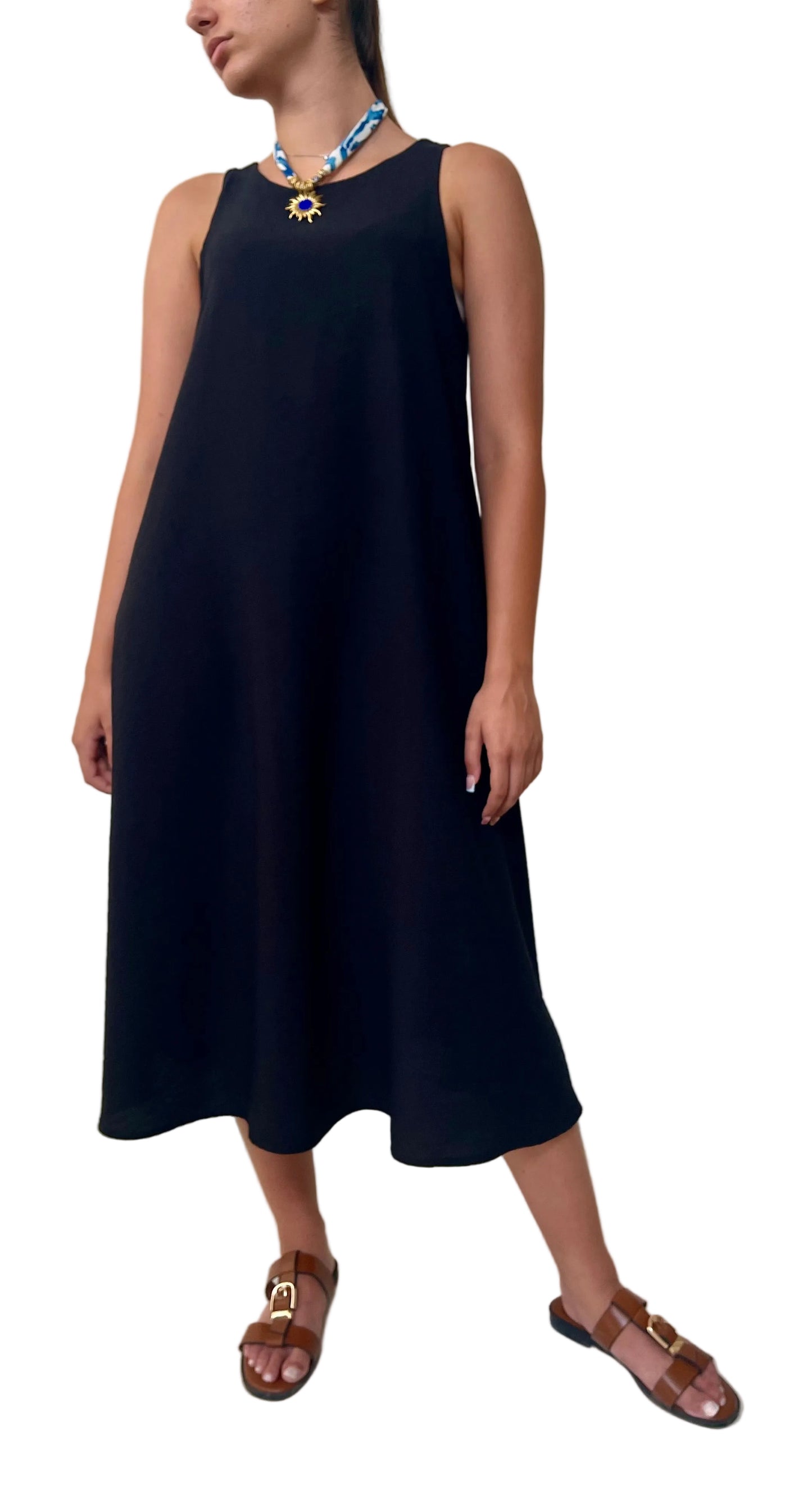 Φόρεμα midi SANIA black