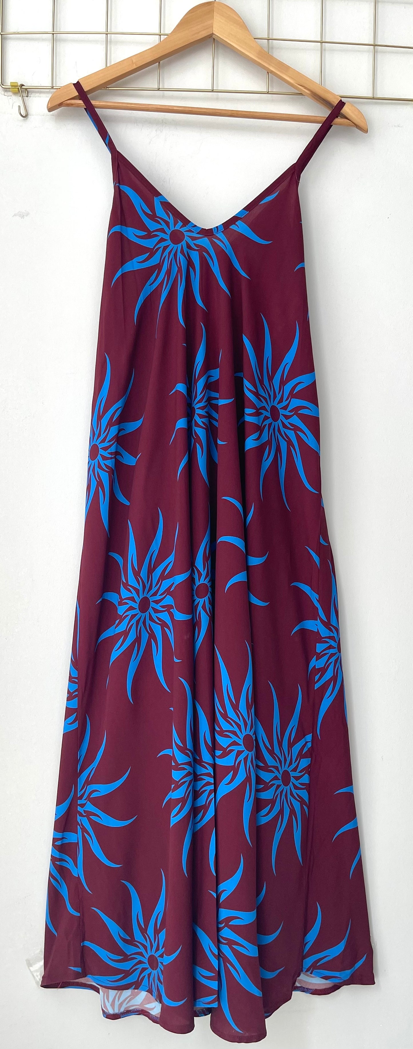 Φόρεμα NAVEENA blue/brown