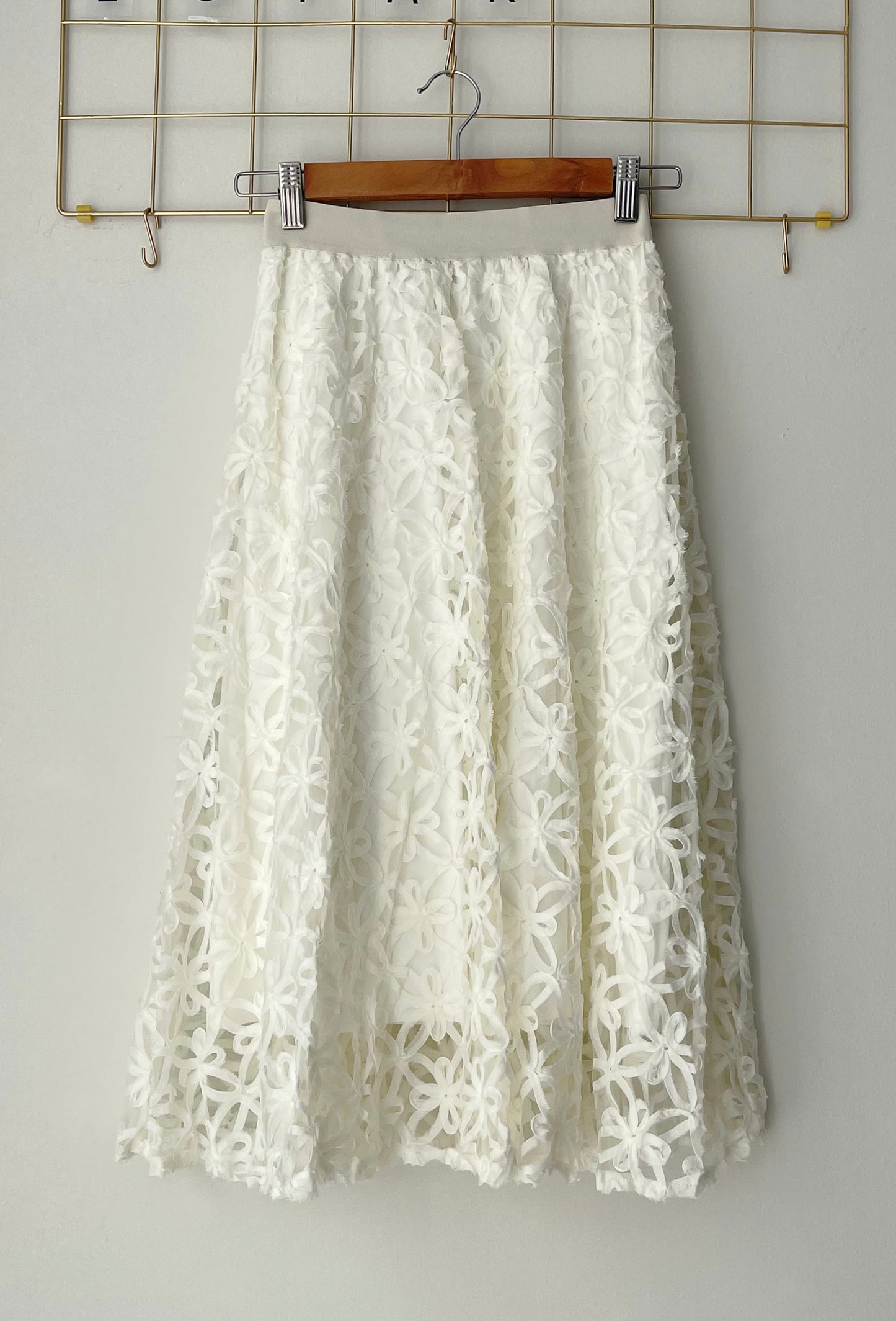 Φούστα midi JOUR off white