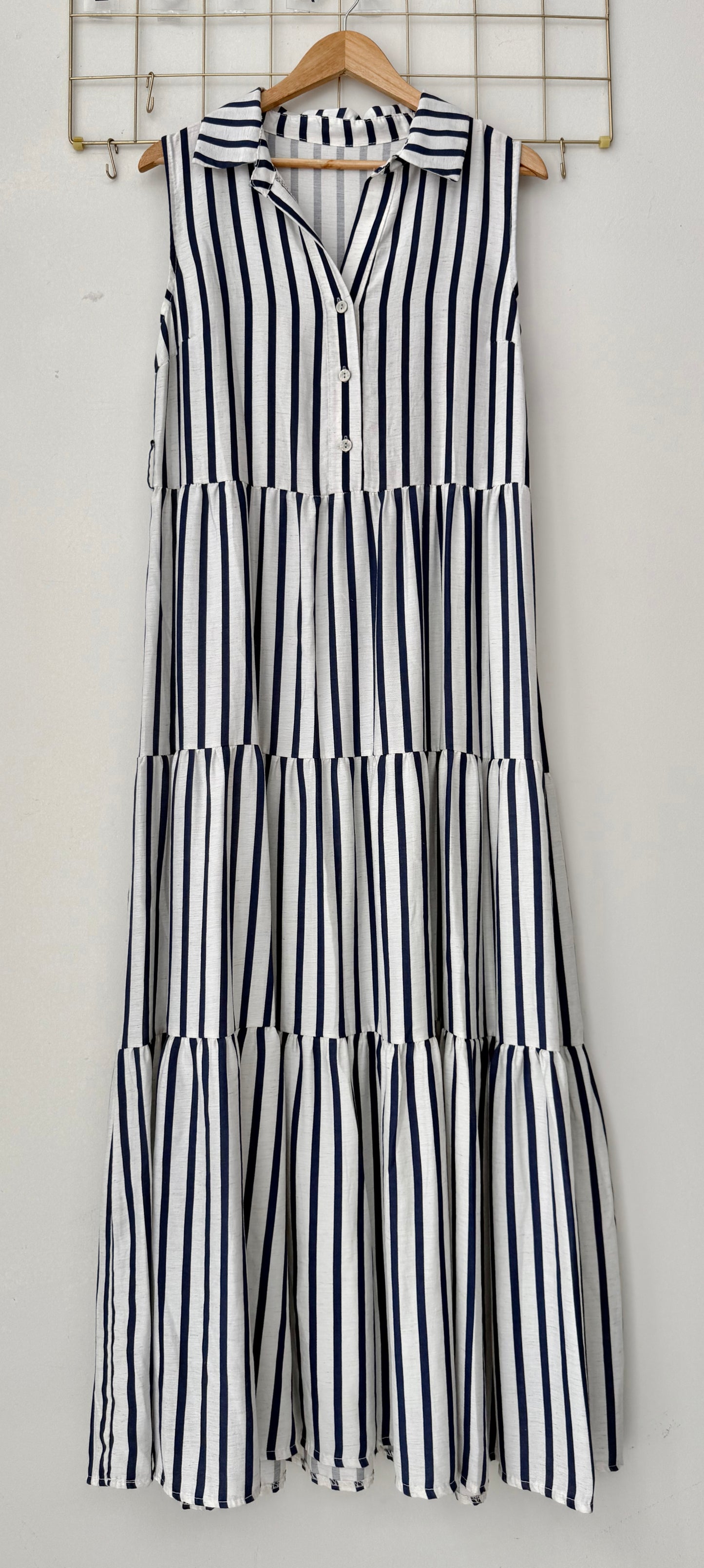 Φόρεμα PAPER navy blue