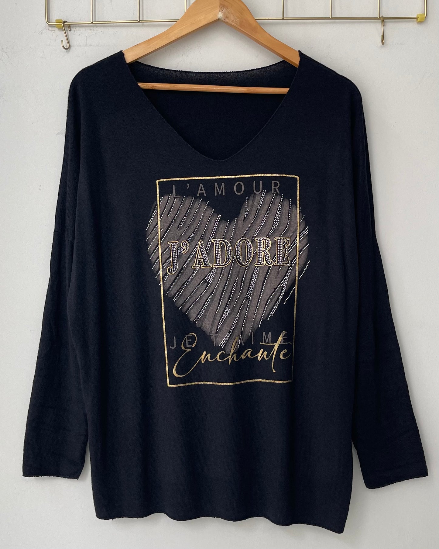 Μπλούζα J’ADORE black