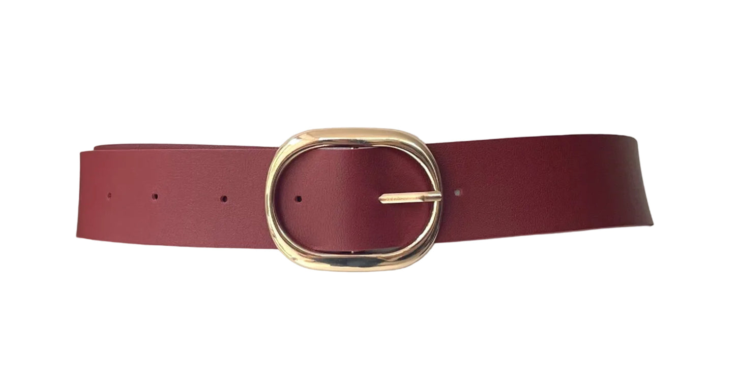 Ζώνη ROOK red/gold