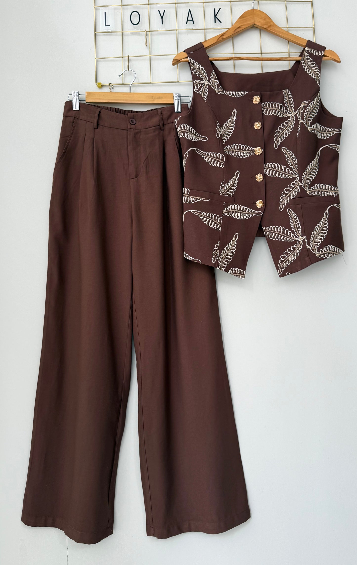 Set CAPRI brown