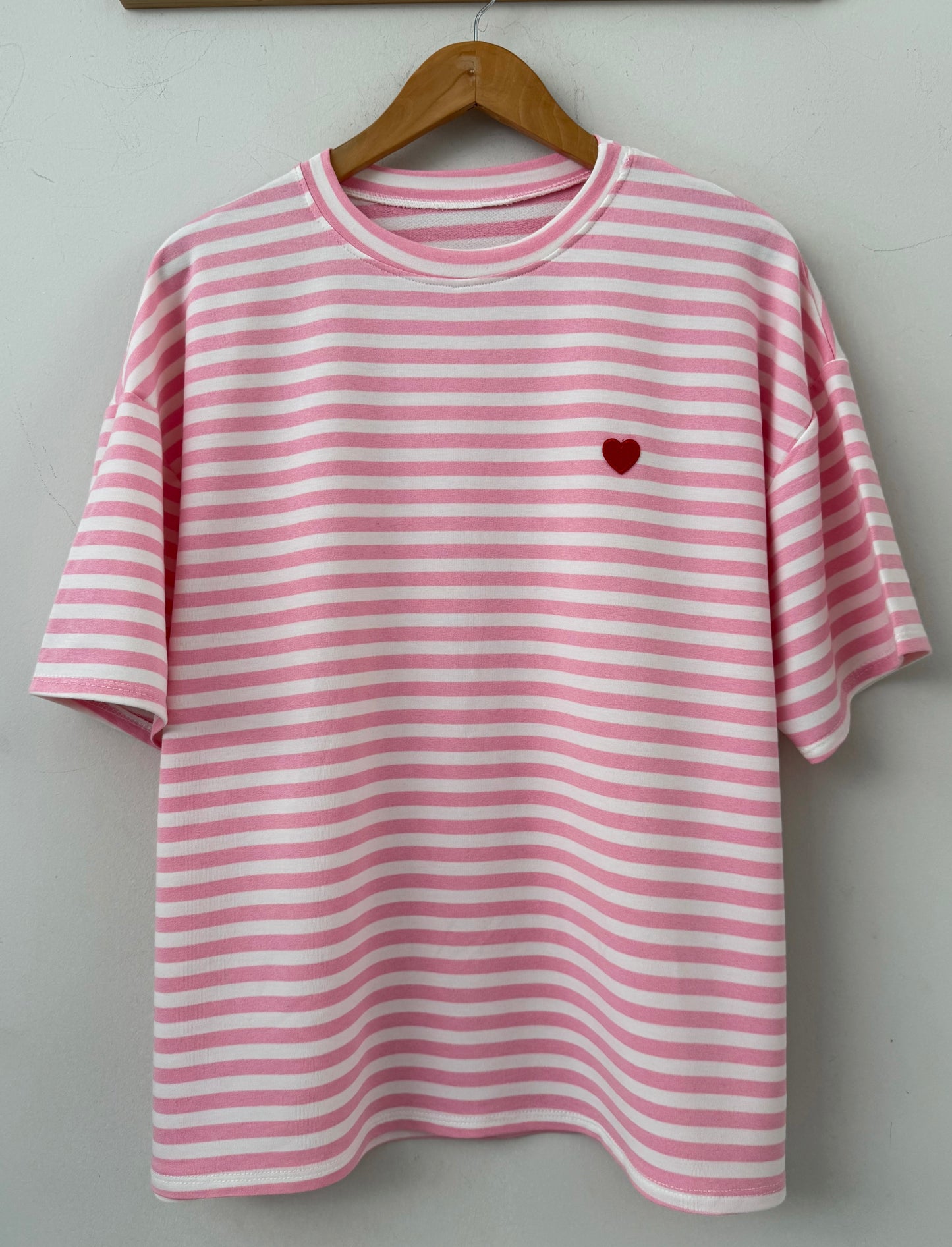 Μπλούζα HEARTY pink