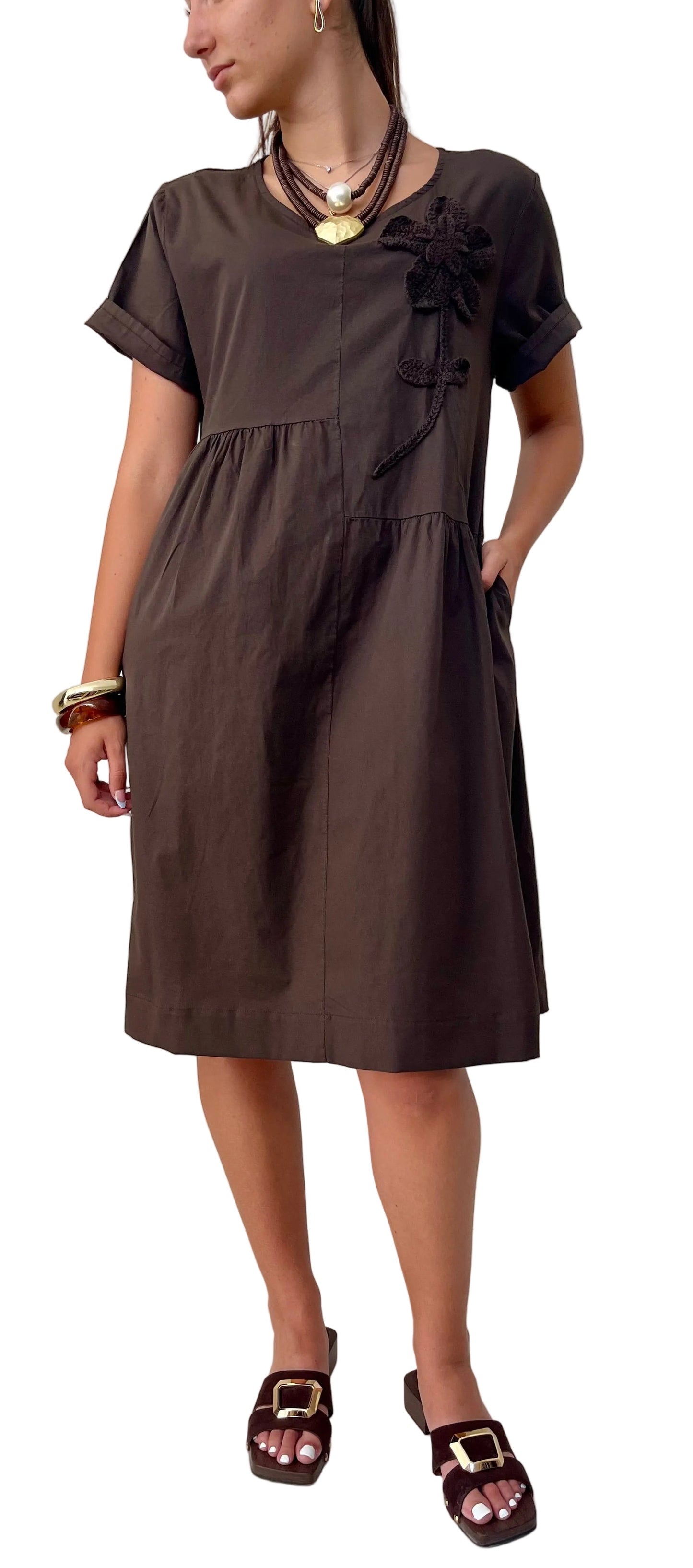Φόρεμα ÈREN brown