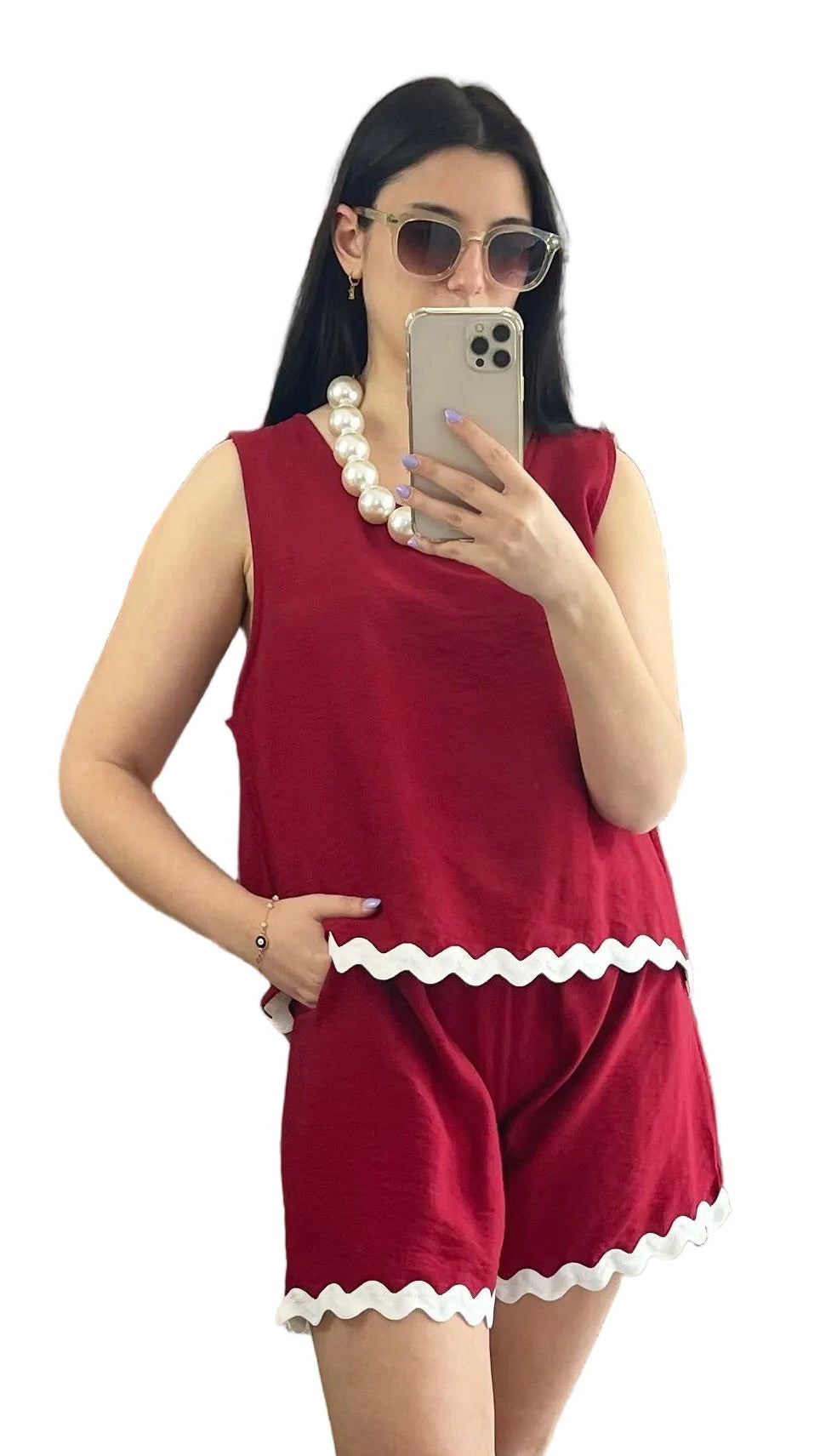 Σετ JULY burgundy