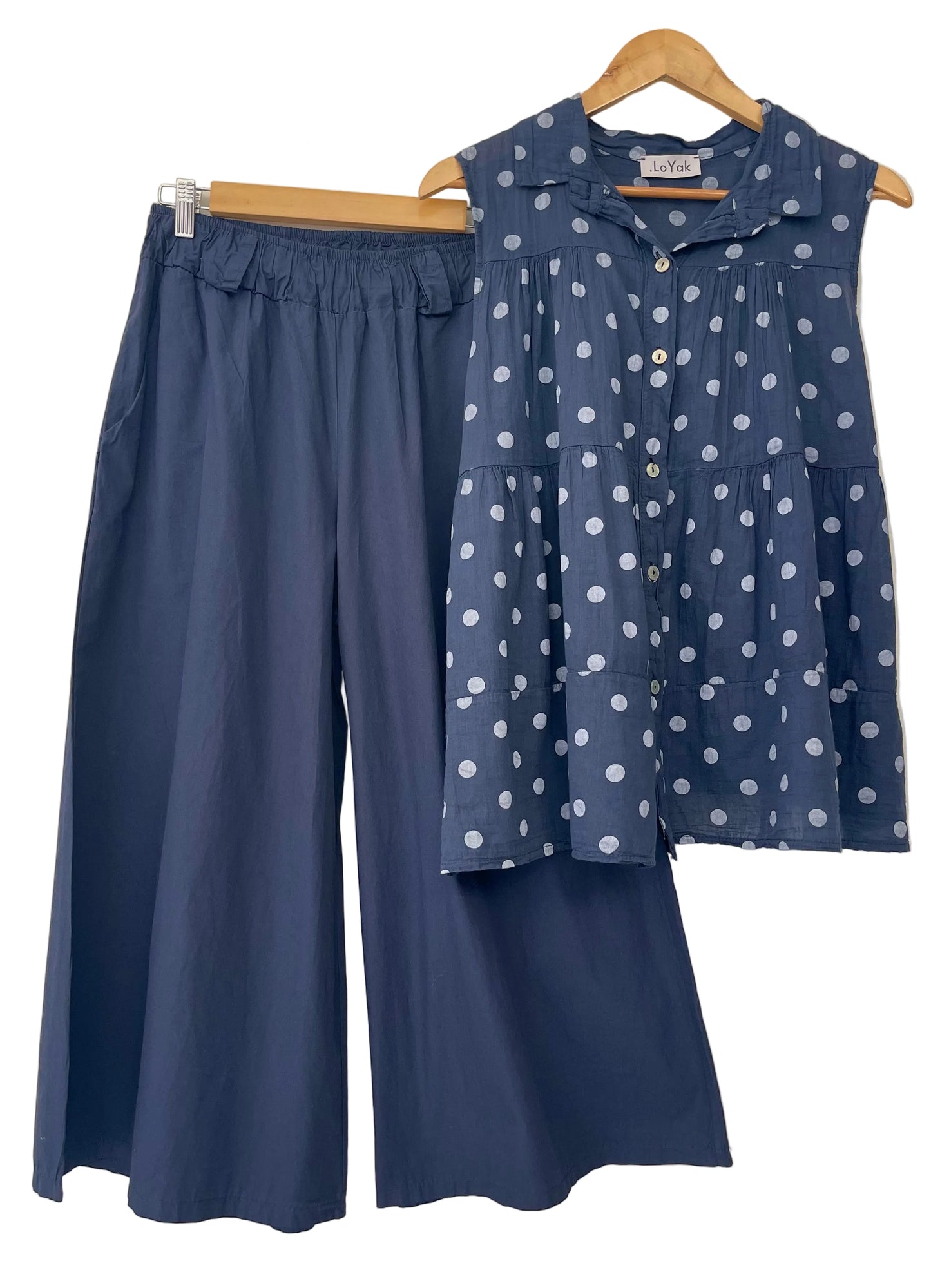 Σετ DOTS navy blue