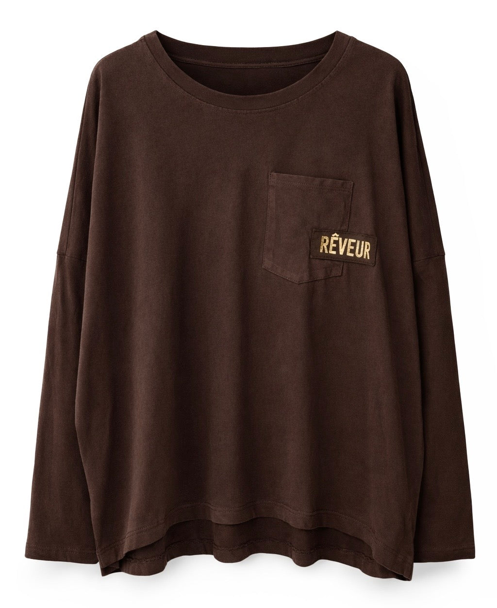 Μπλουζα βαμβάκι REVEUR brown