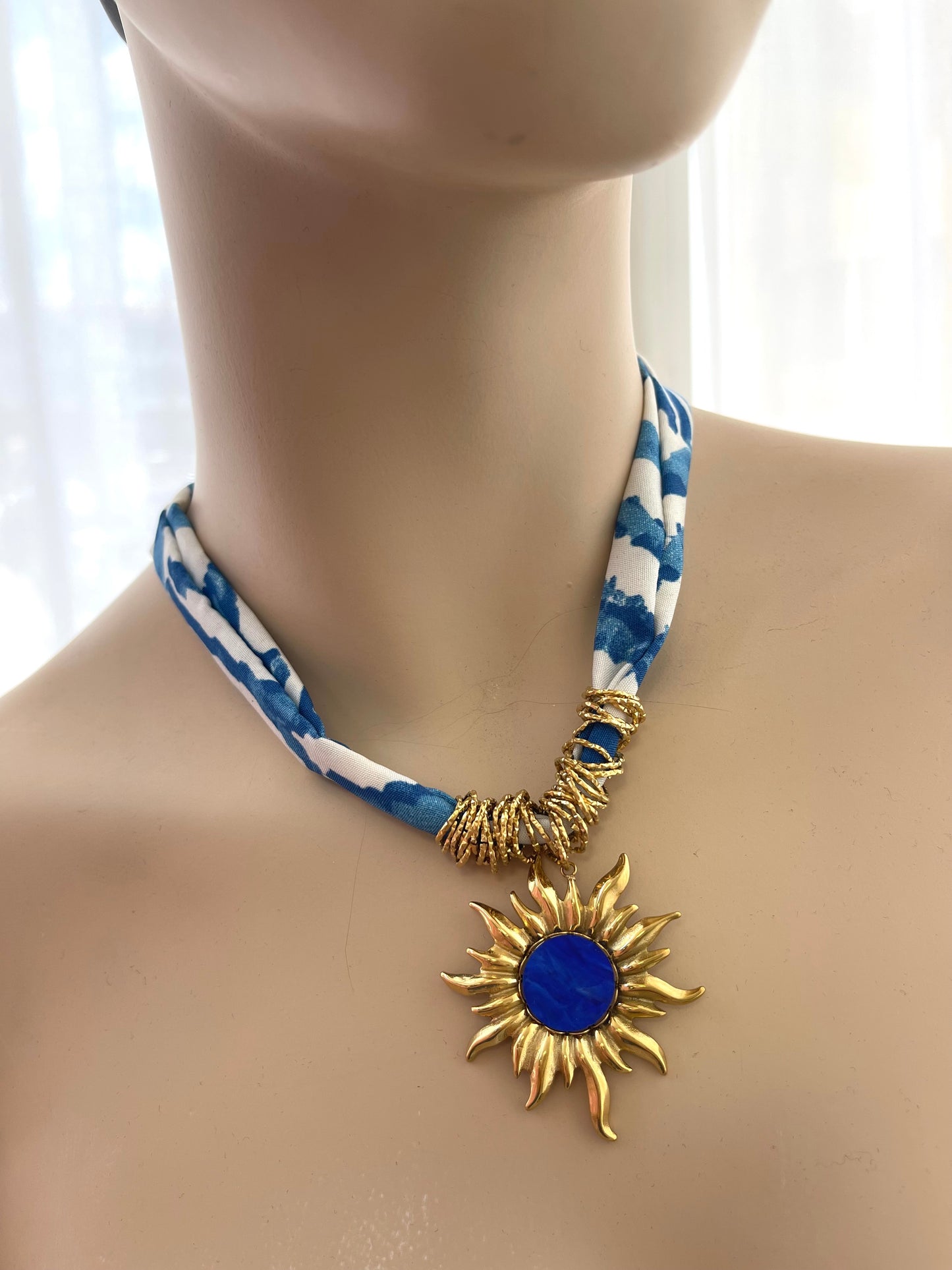 Κολιέ GALLERY blue