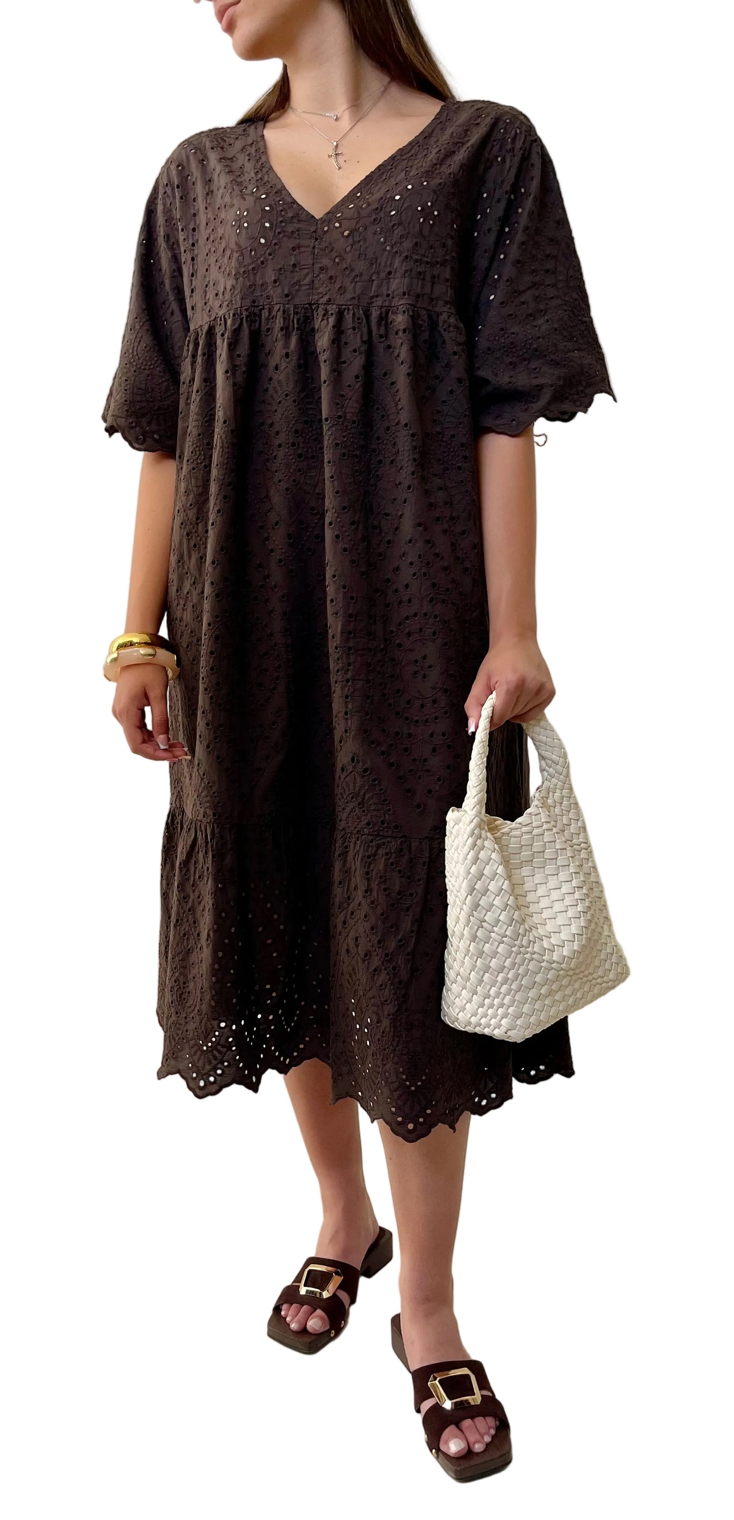 Φόρεμα KIVO brown