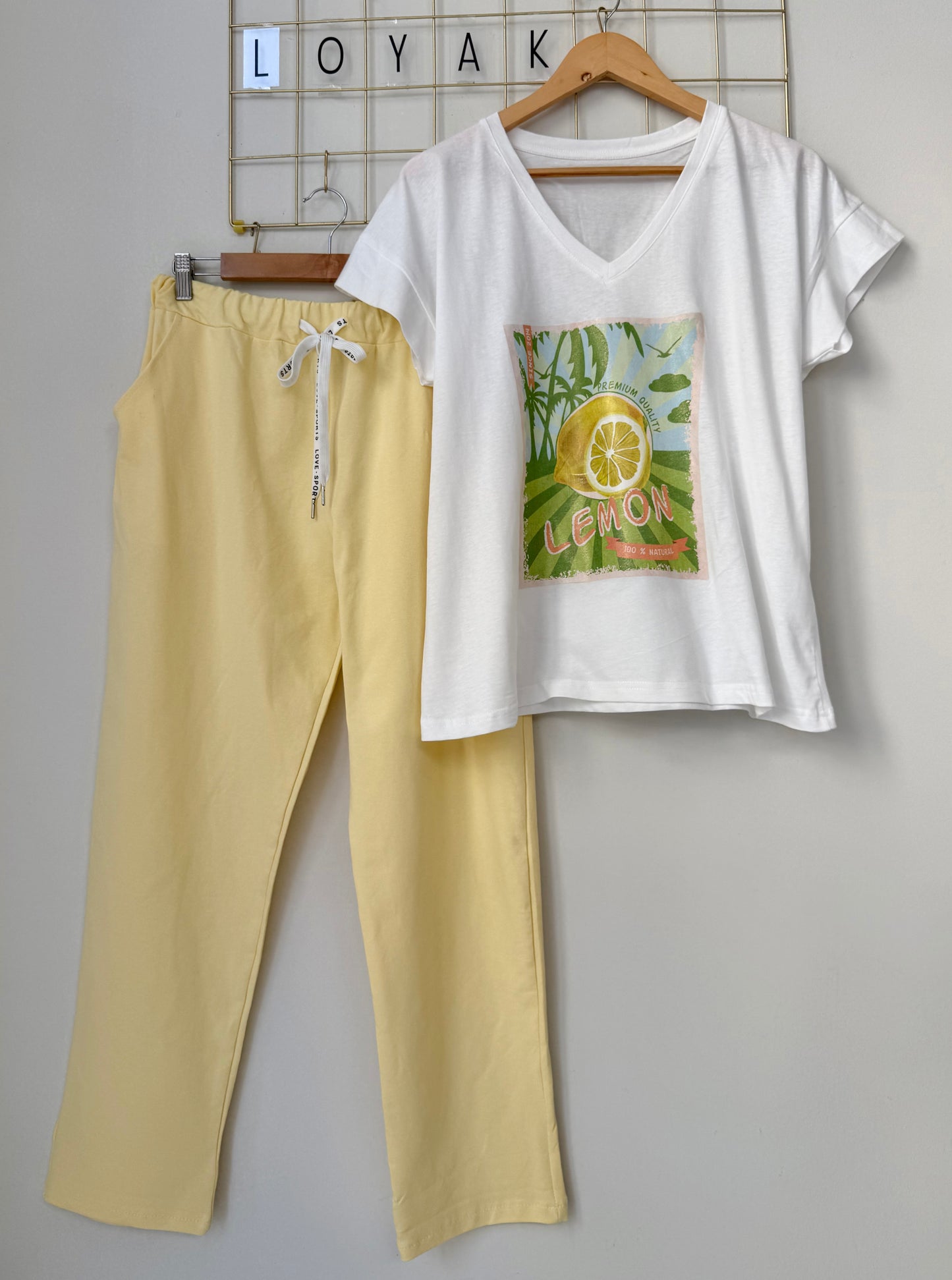 Σετ LEMONS yellow