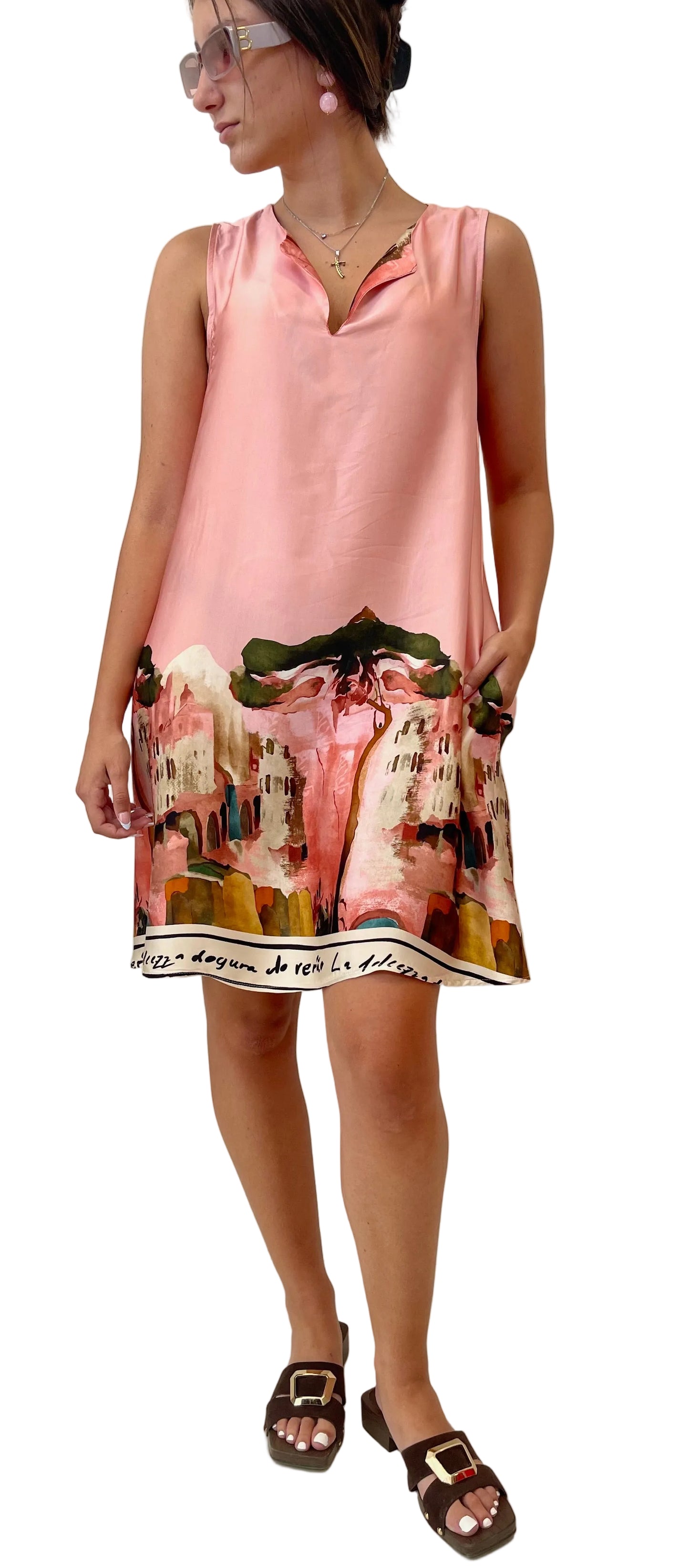 Φόρεμα POSITANO pink