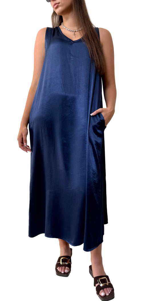 Φόρεμα STEFANI navy blue