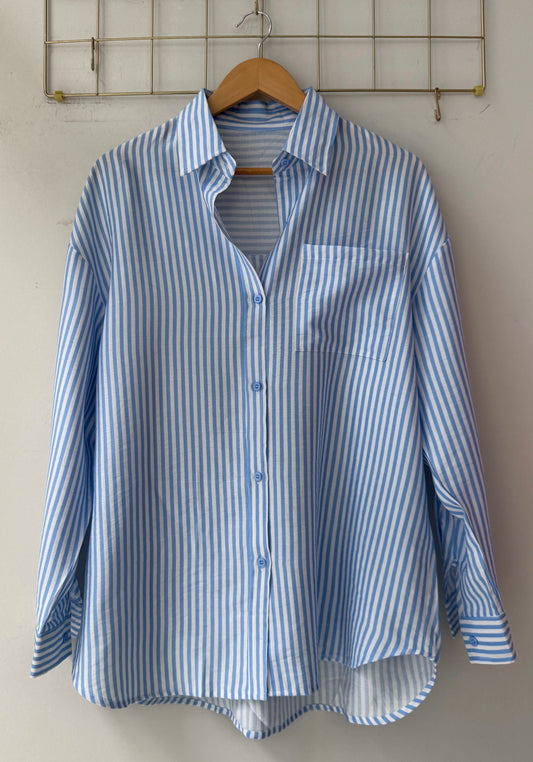 Πουκάμισο ριγέ ILAND light blue