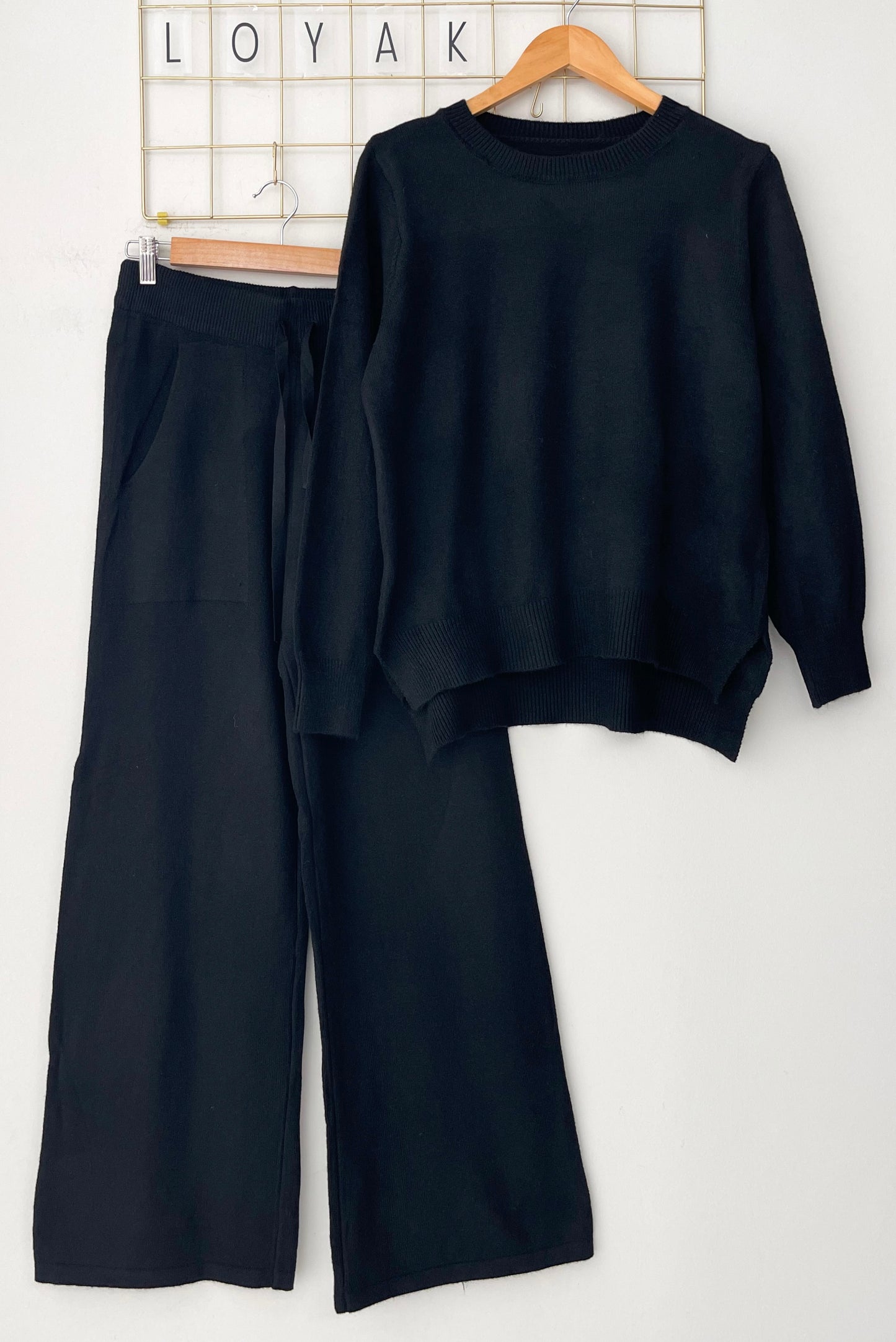 Set πλεκτό DERBY black