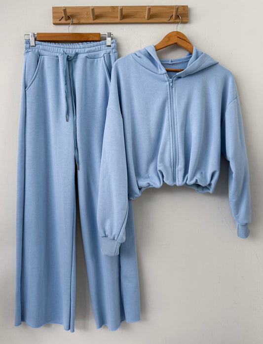 Σετ με ζακέτα DARIA light blue