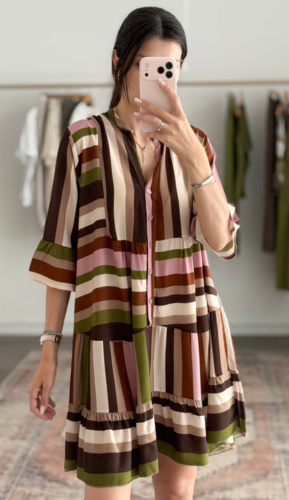 Φόρεμα TARILIA brown