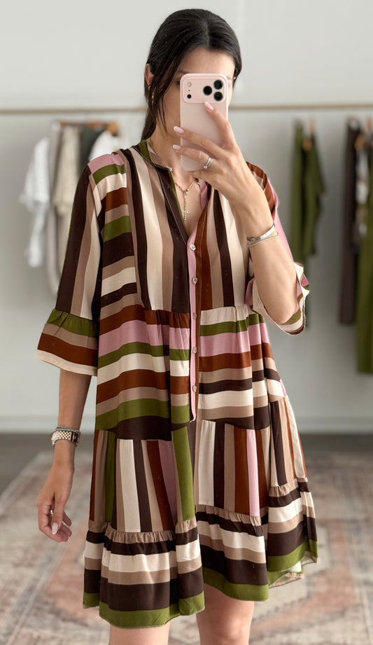 Φόρεμα TARILIA brown
