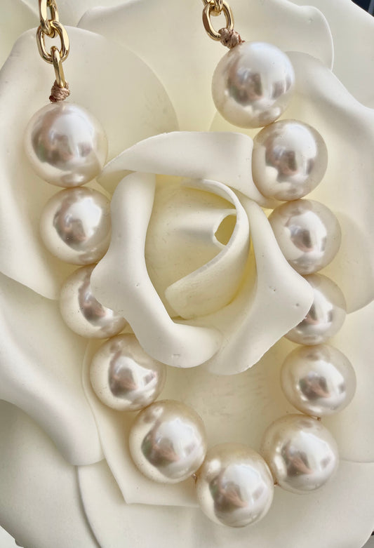 Κολιέ CAVIAR pearl