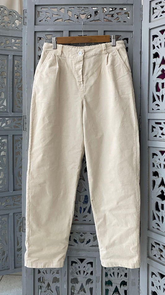 Παντελόνι κοτλέ WE ecru