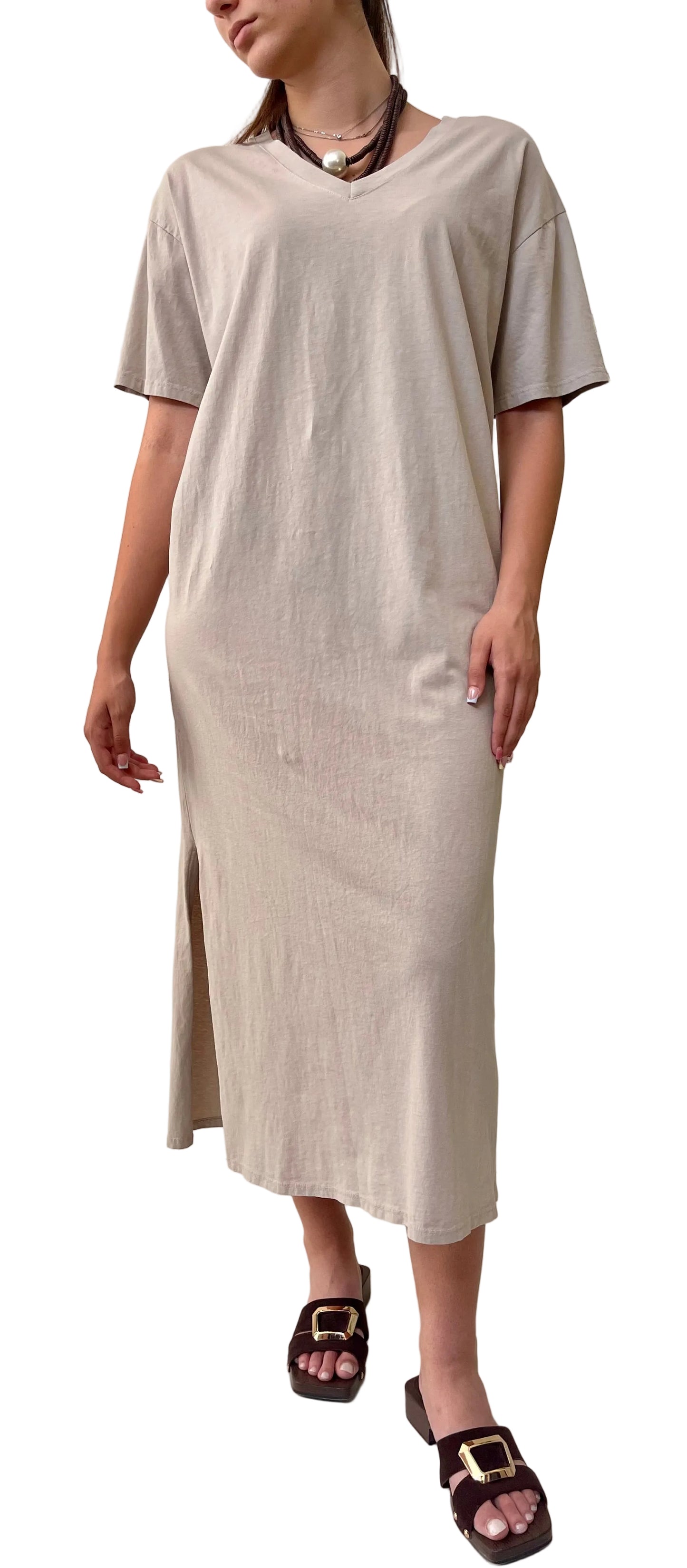 Φόρεμα TRÉSOR beige