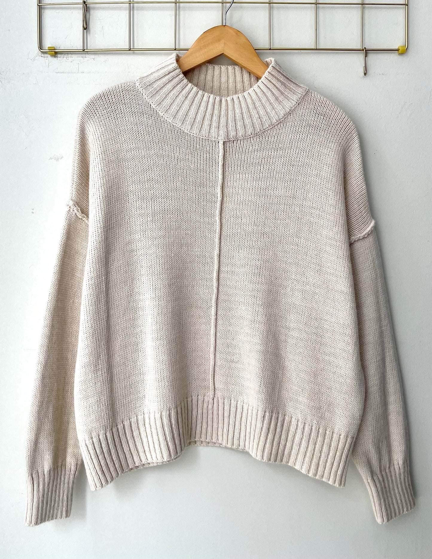 Πουλόβερ PIGLET beige