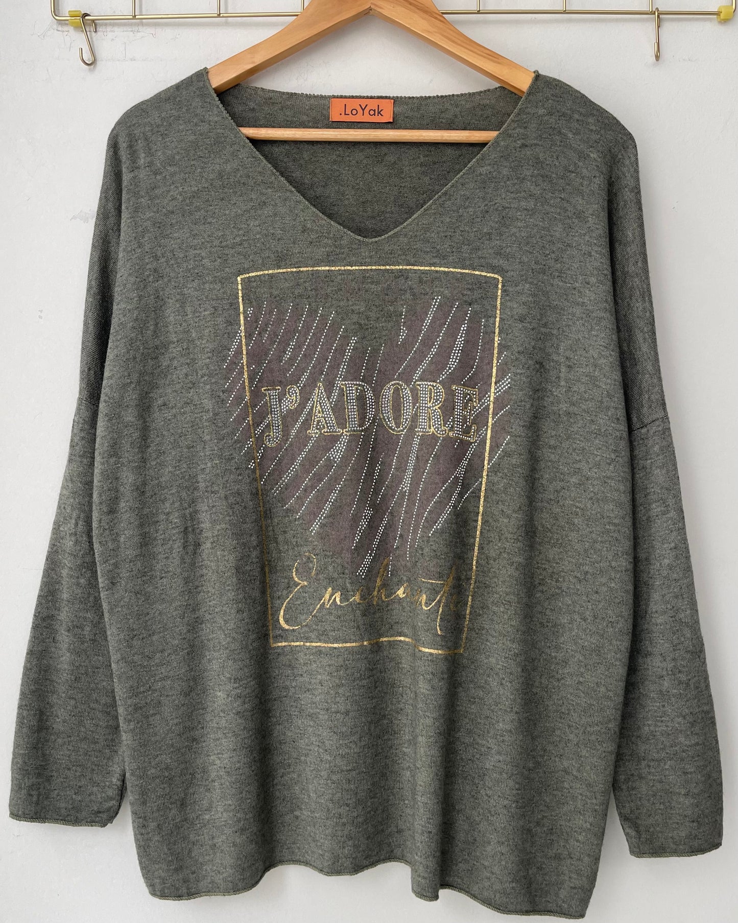 Μπλούζα J’ADORE khaki