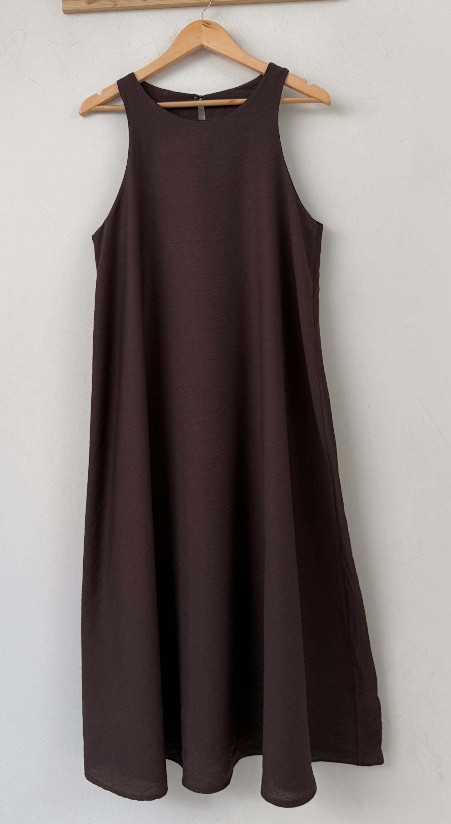 Φόρεμα midi SANIA brown
