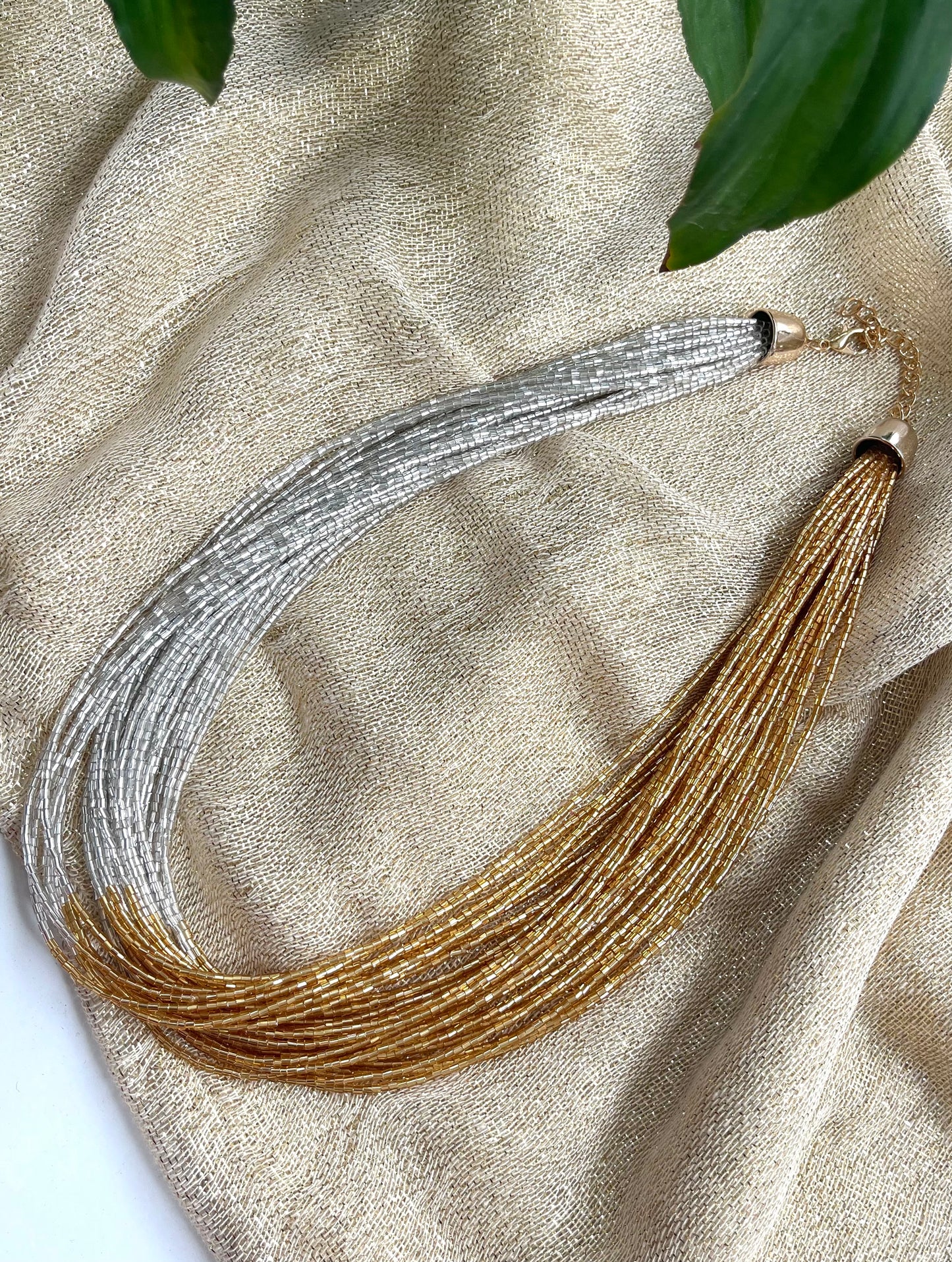 Κολιέ TIMELESS silver/gold