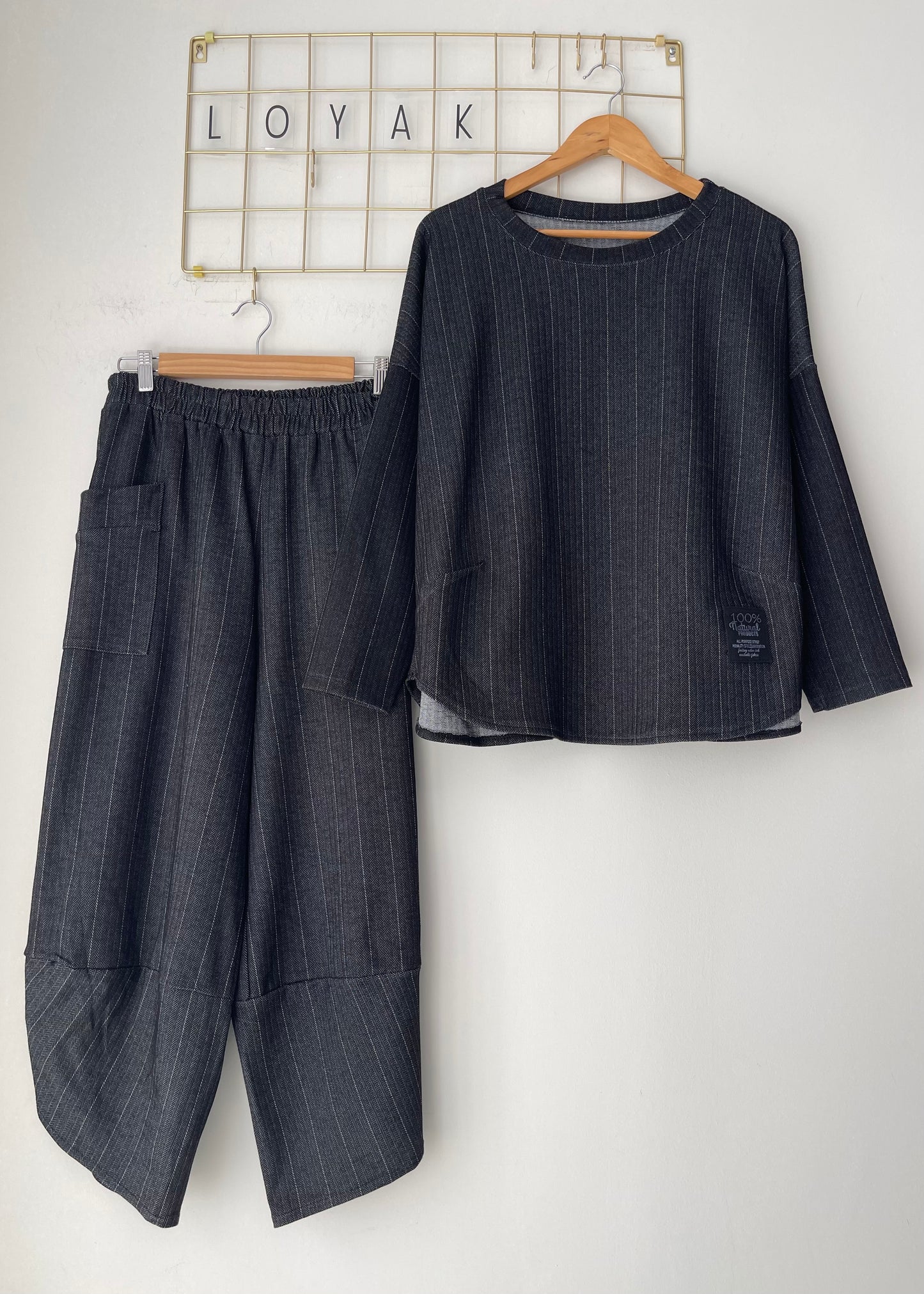 Σετ WEDNESDAY dark grey