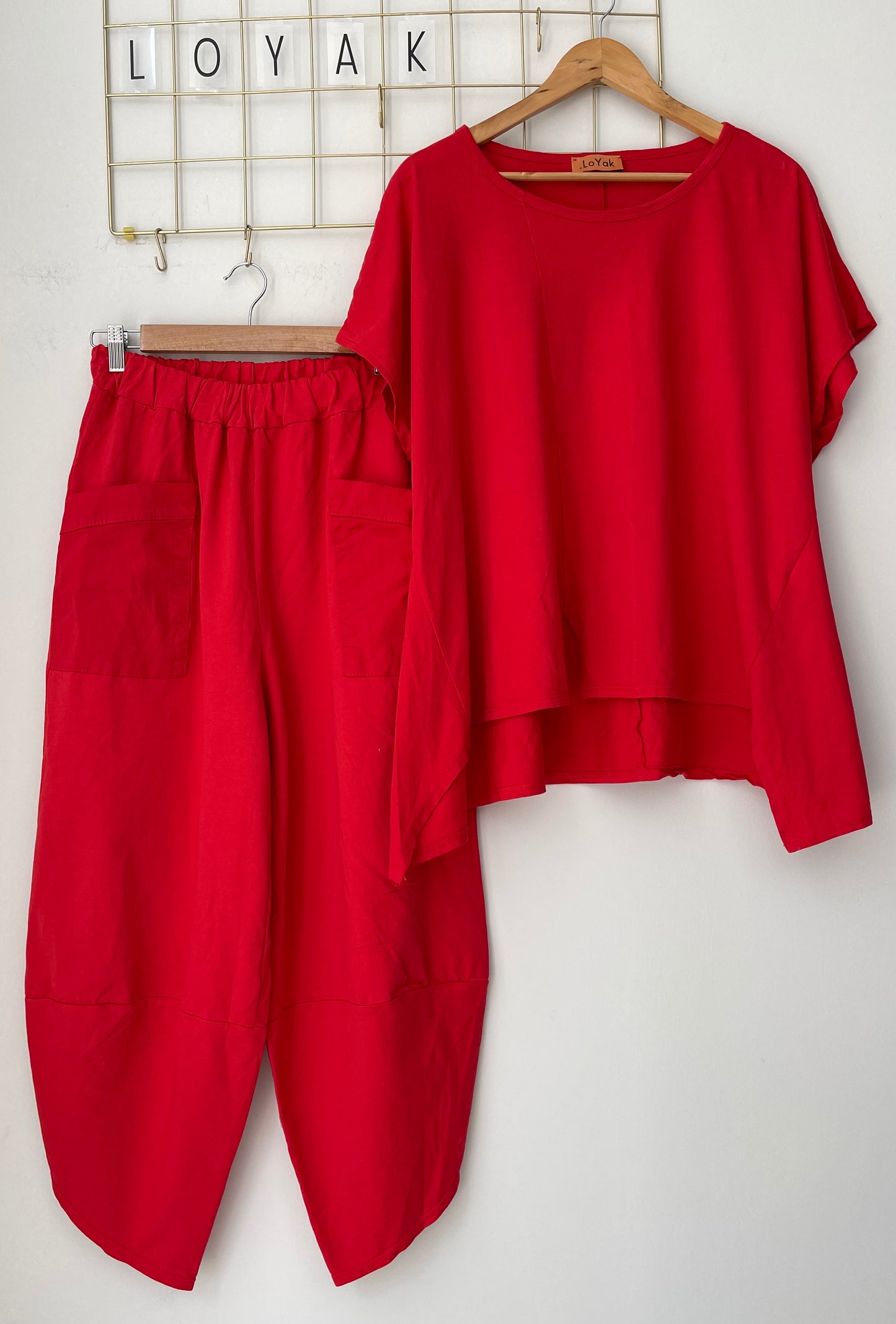 Σετ βαμβάκι SITIO red