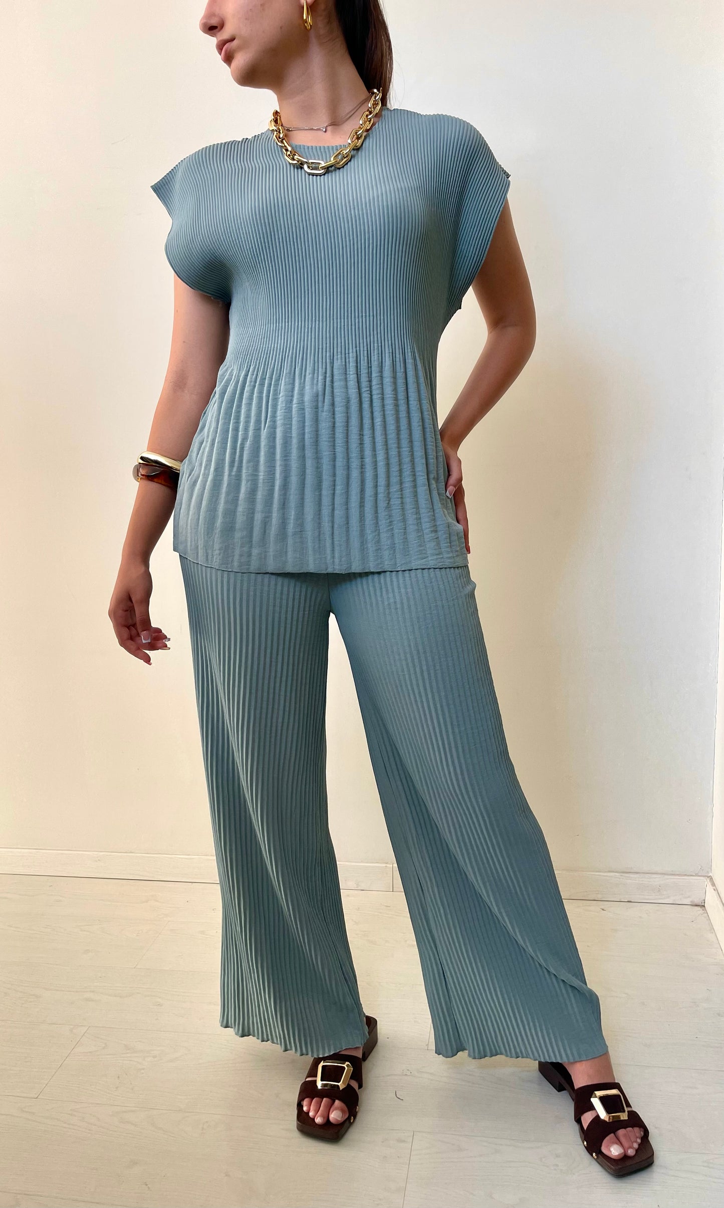 Set MELANIA dusty mint