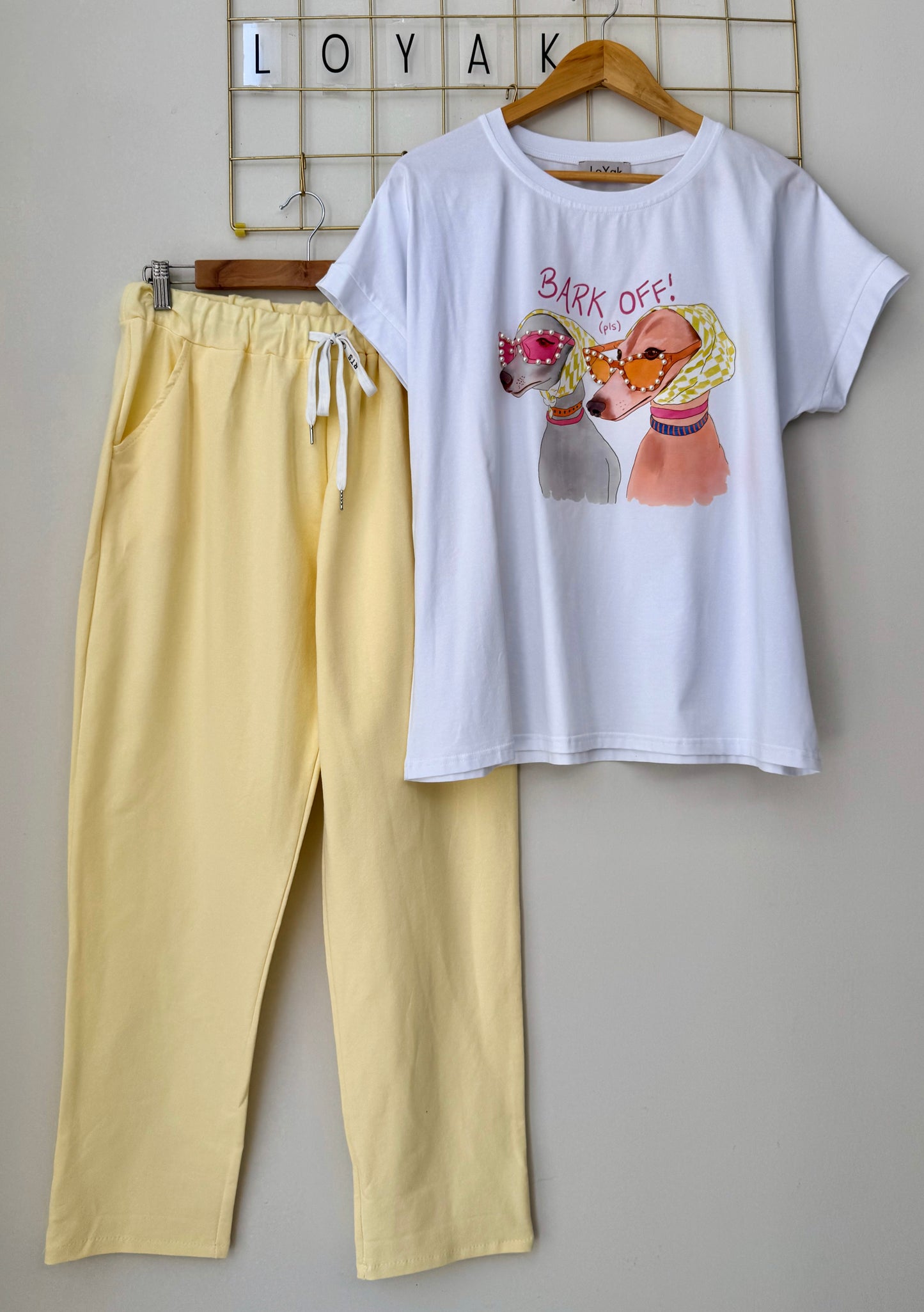 Σετ BARK OFF yellow