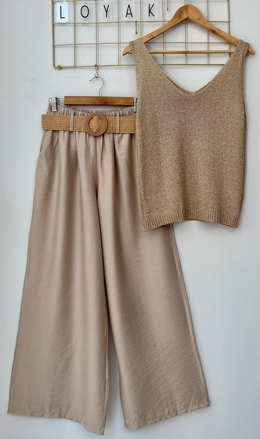 Σετ SAHARA beige/gold