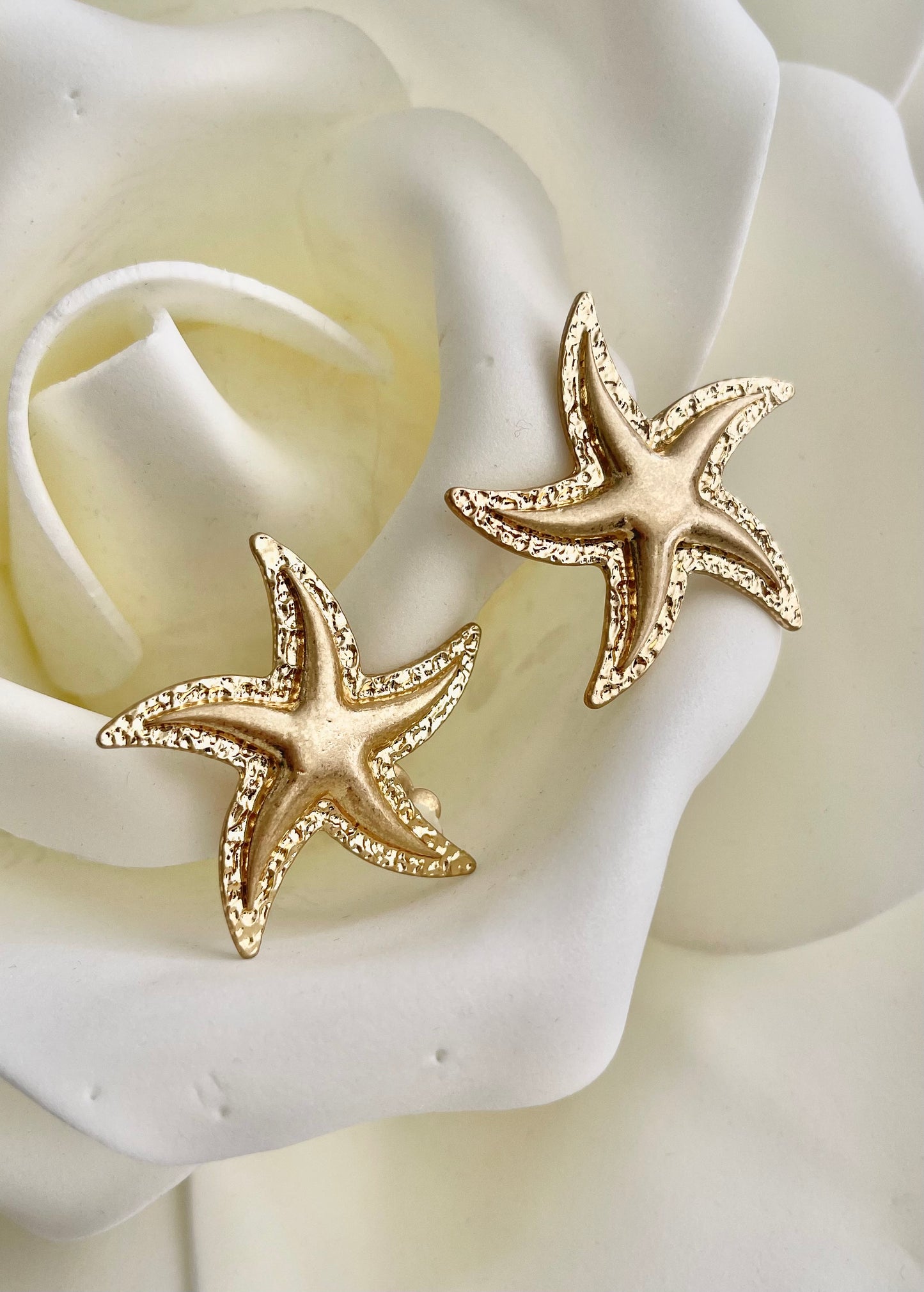 Σκουλαρίκια STARFISH gold