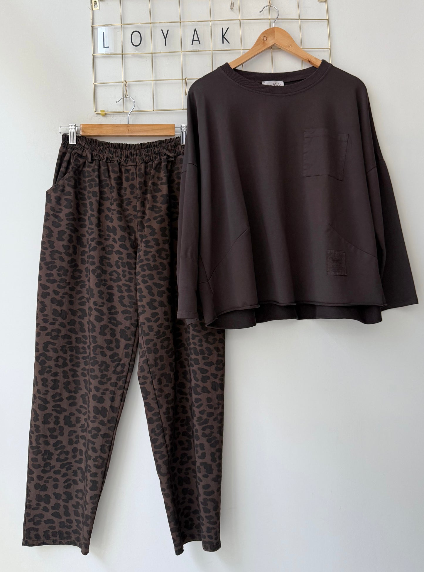 Σετ βαμβάκι SAFI brown