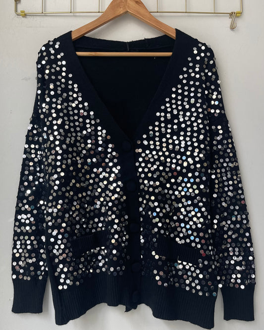 Ζακέτα CRAZY black/silver