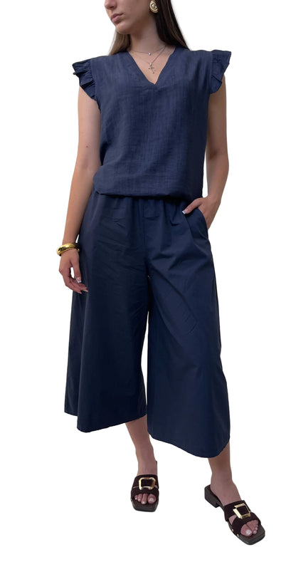 Παντελόνι EVOKE navy blue