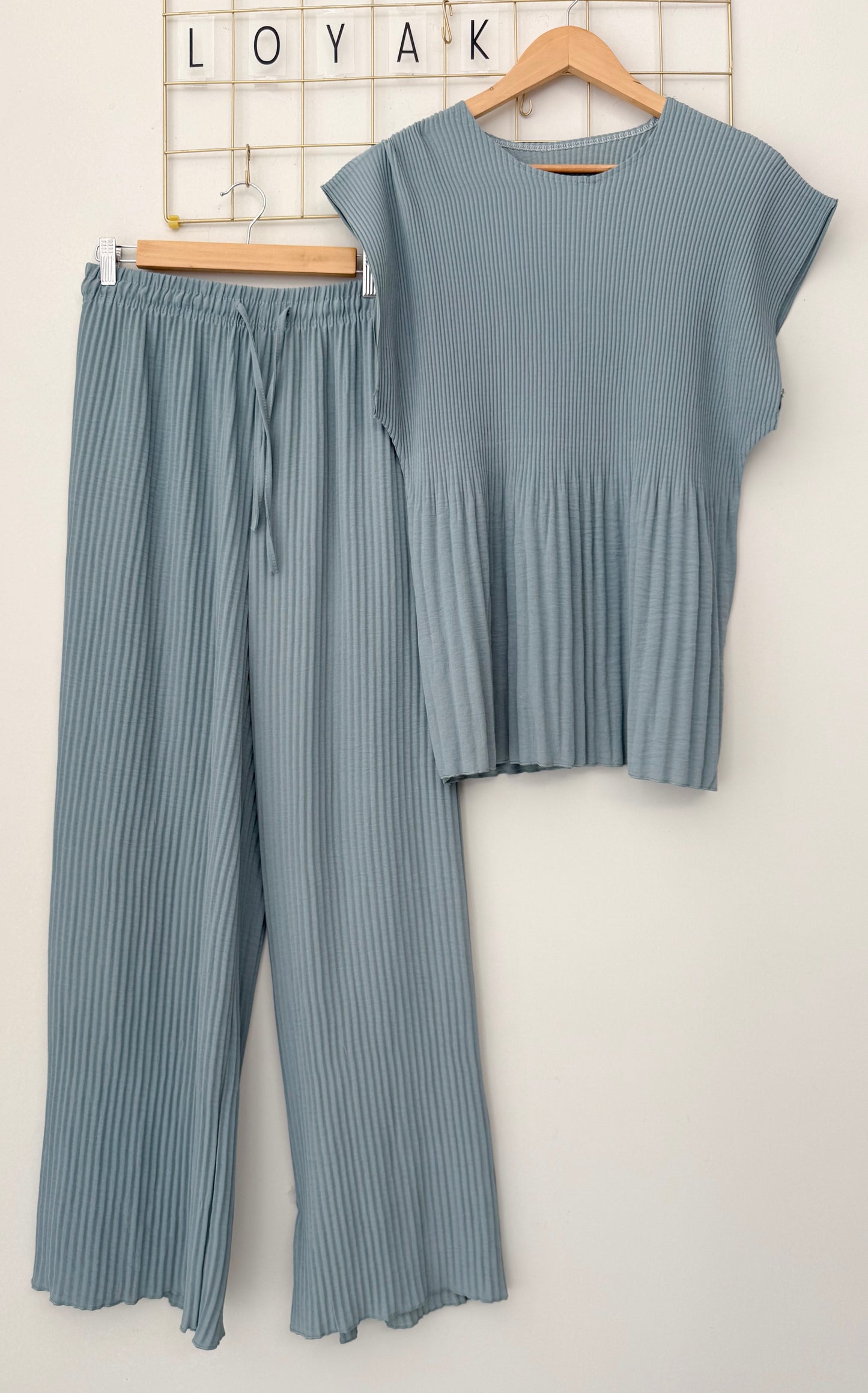 Set MELANIA dusty mint