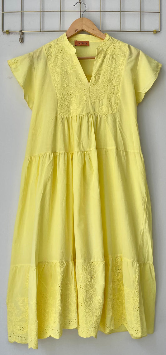 Φόρεμα SUNSET yellow