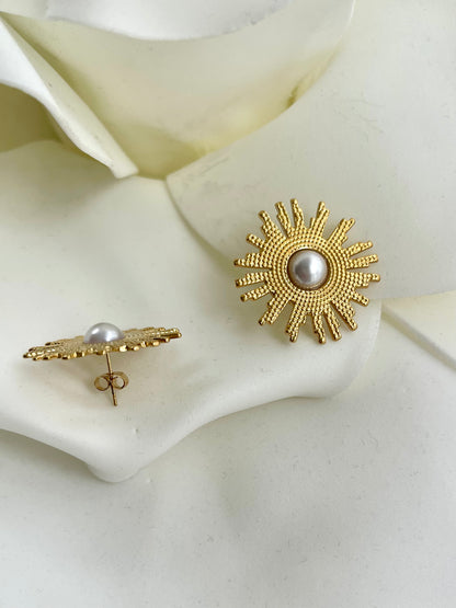 Σκουλαρίκια SUNS gold